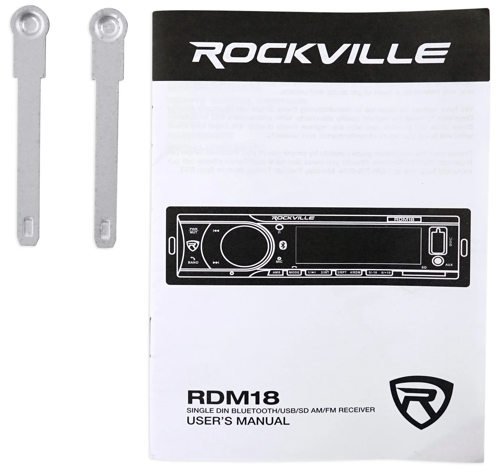 RDM18 7" 2-DIN Navigation Receiver + Subaru Install Kit Bundle - Image 8