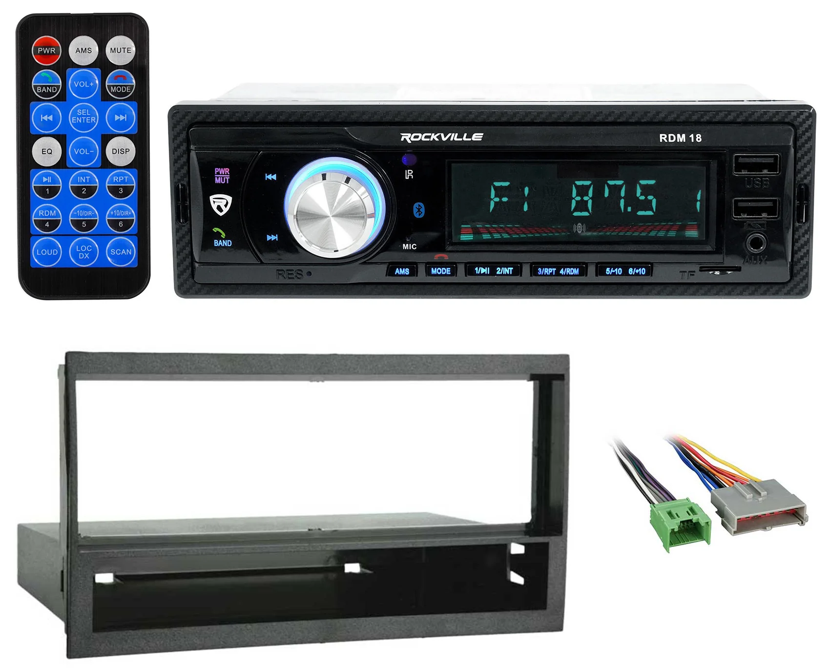 RDM18 Digital Media Receiver + Ford F-150 Install Kit Bundle