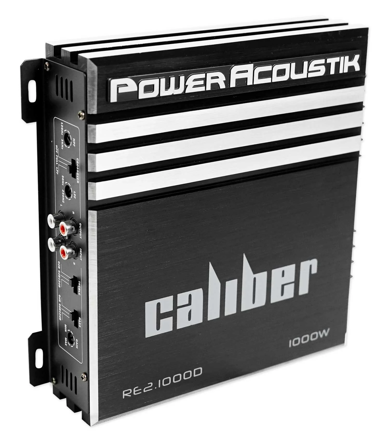 Power Acoustik RE2-1000D 1000 Watt 2-Channel Car Audio Amplifier Amp+Wire Kit - Image 2