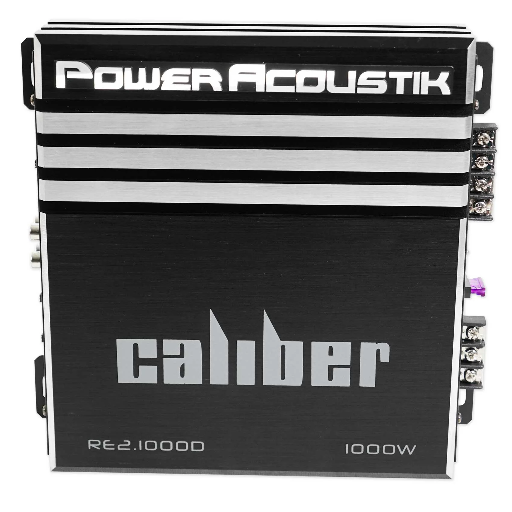 Power Acoustik RE2-1000D 1000 Watt 2-Channel Car Audio Amplifier Amp+Wire Kit - Image 3