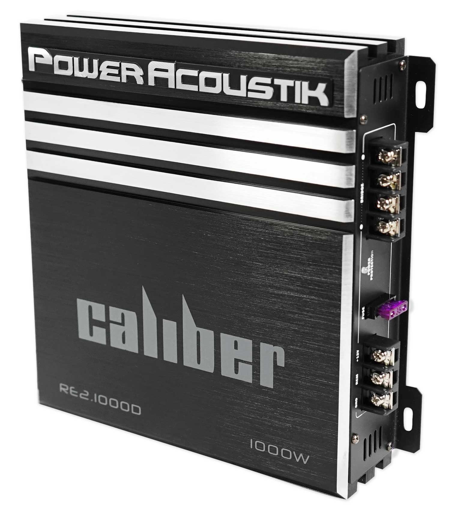 Power Acoustik RE2-1000D 1000 Watt 2-Channel Car Audio Amplifier Amp+Wire Kit - Image 4