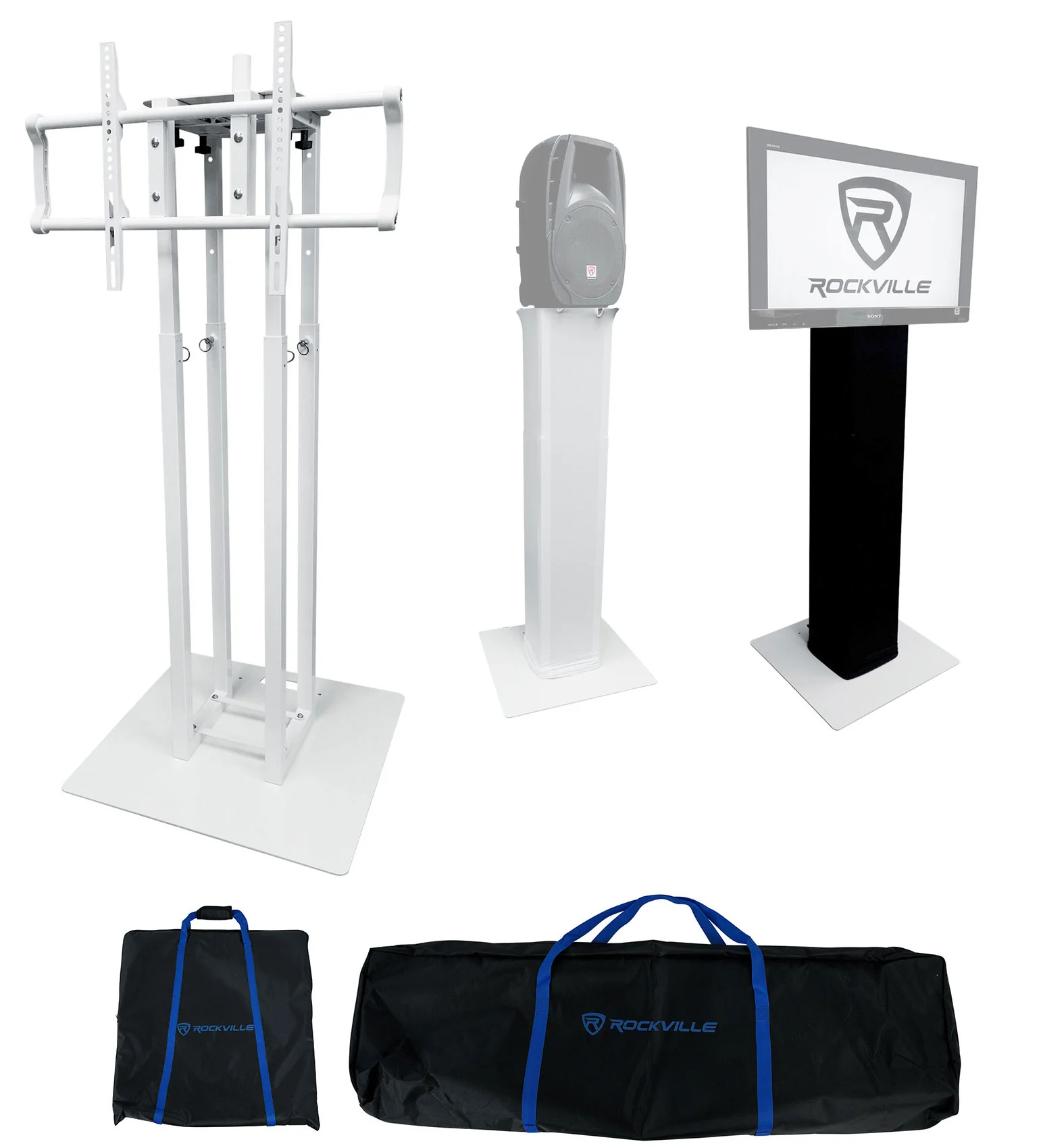 RFAAW DJ Facade + Totems 2-Pack + TV Totems 2-Pack + Table Bundle - Image 44