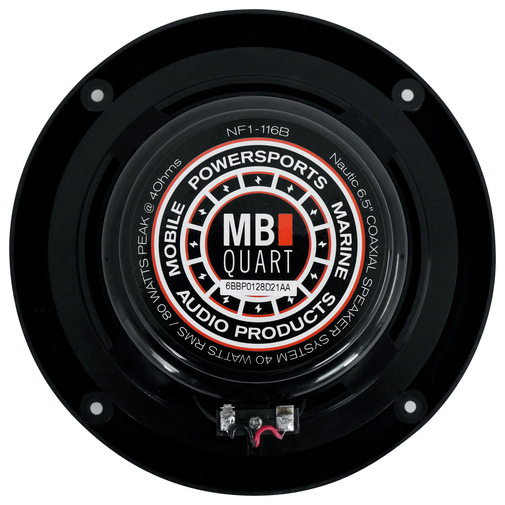 4 Zone Marine Receiver + 6.5" Black Coaxials 4-Pack Bundle - Image 4