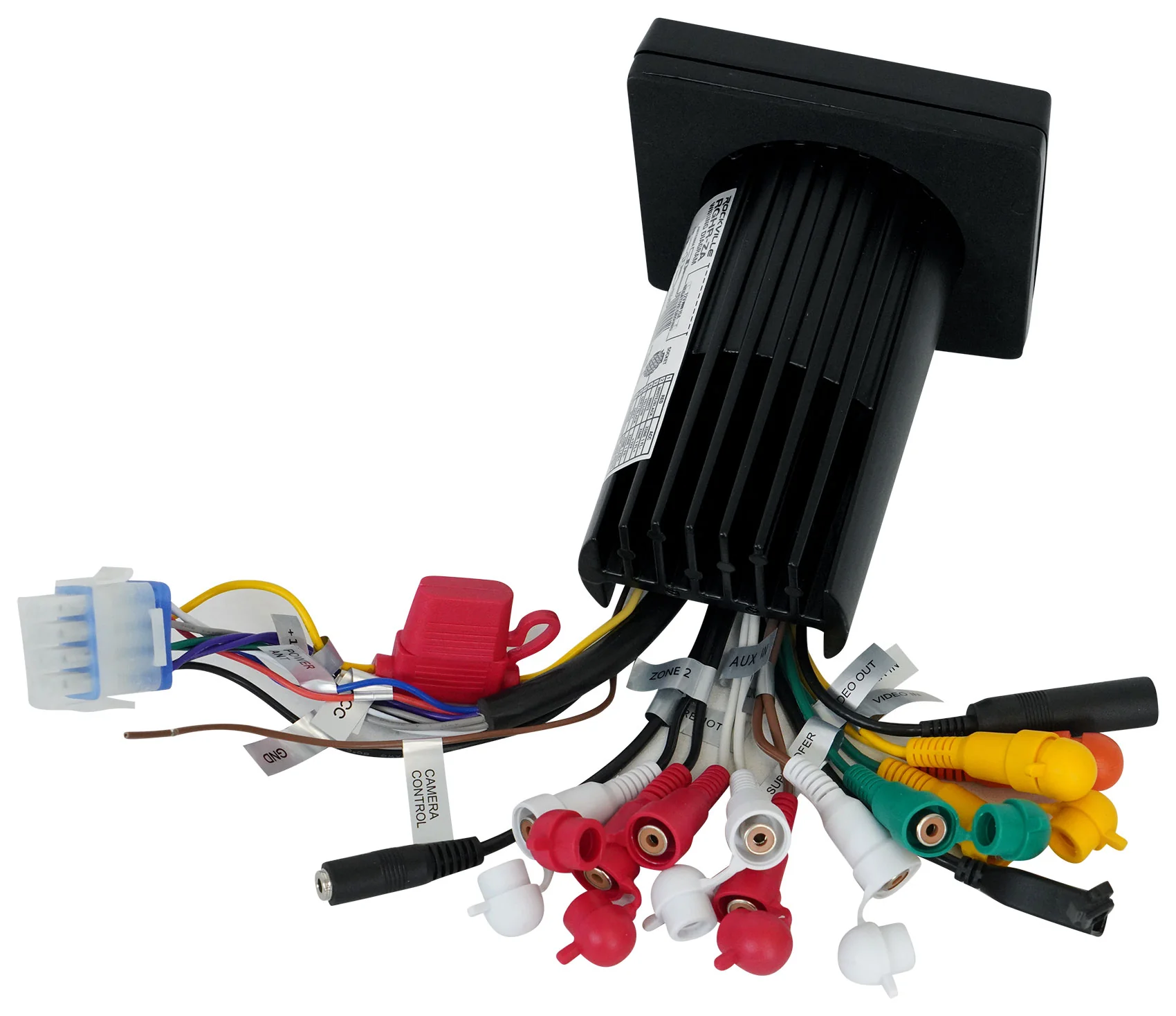 4 Zone Marine Receiver + 6.5" LED Wakeboard Speakers 2-Pack Bundle - Image 15
