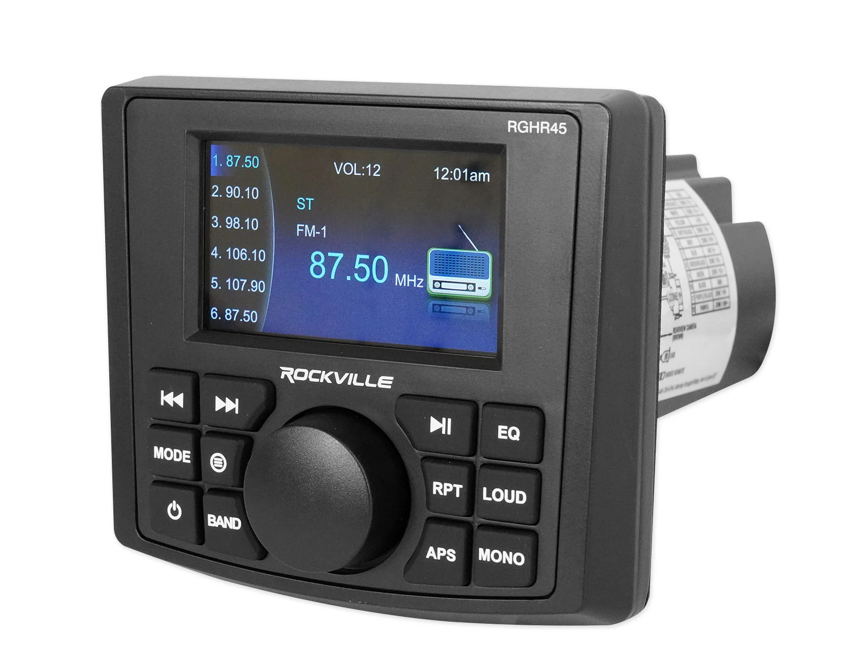 MS65W White 4-Pack + 4-Zone Marine Receiver Bundle - Image 12