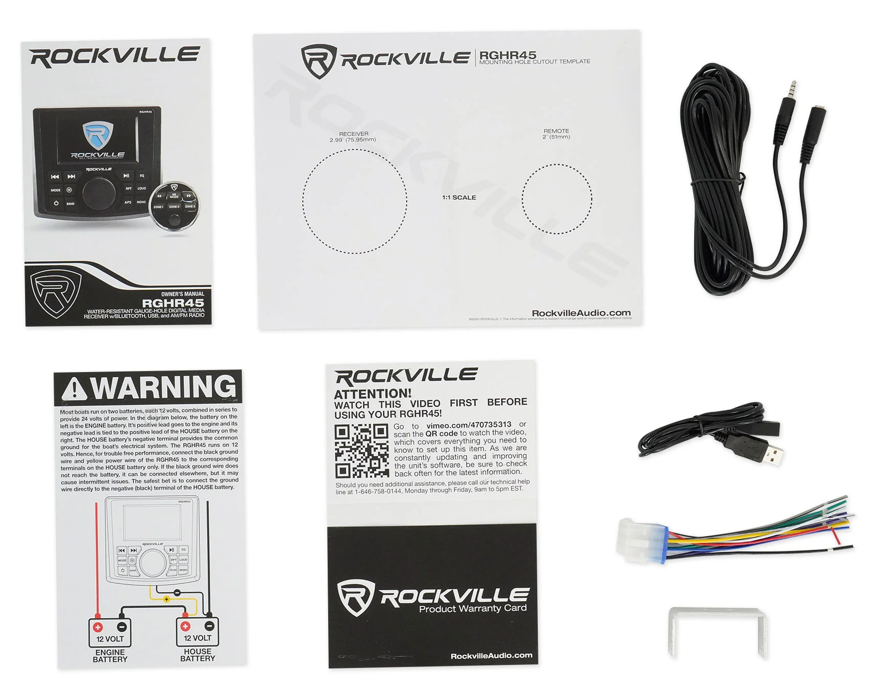 MS65W White 4-Pack + 4-Zone Marine Receiver Bundle - Image 19