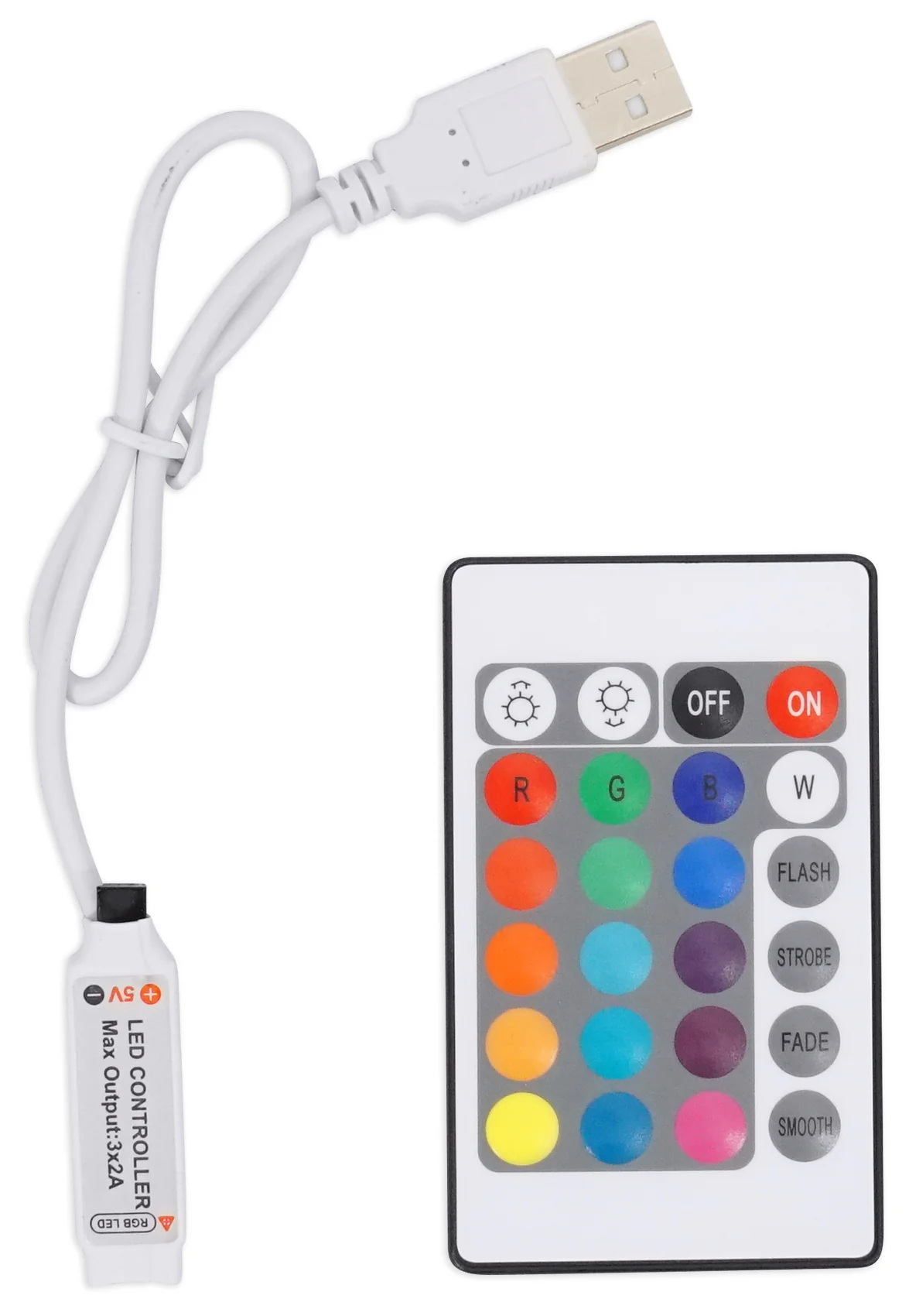 RKI60 Dual UHF Mics + USB RGB TV Backlight Bundle - Image 7