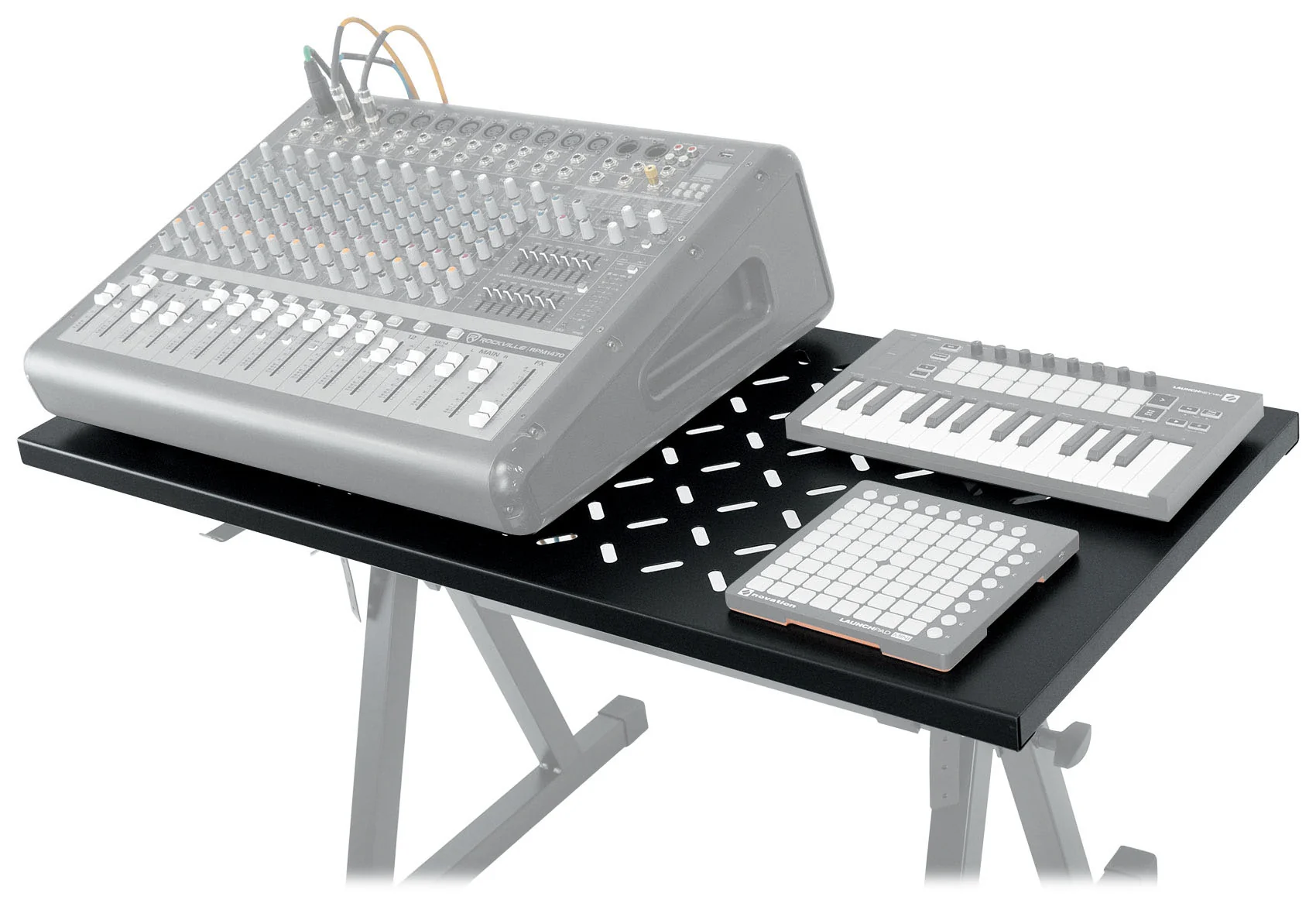 RKS30X Keyboard Stand + KS1 Utility Shelf Bundle - Image 5