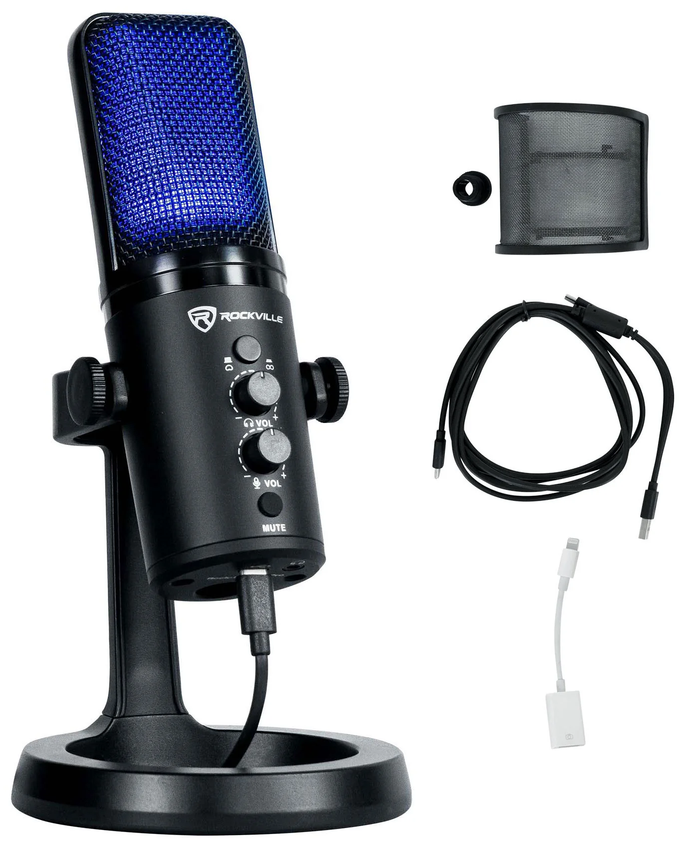 ROCK-STREAM PRO Mic + Adjustable Studio Boom Arm Bundle - Image 12