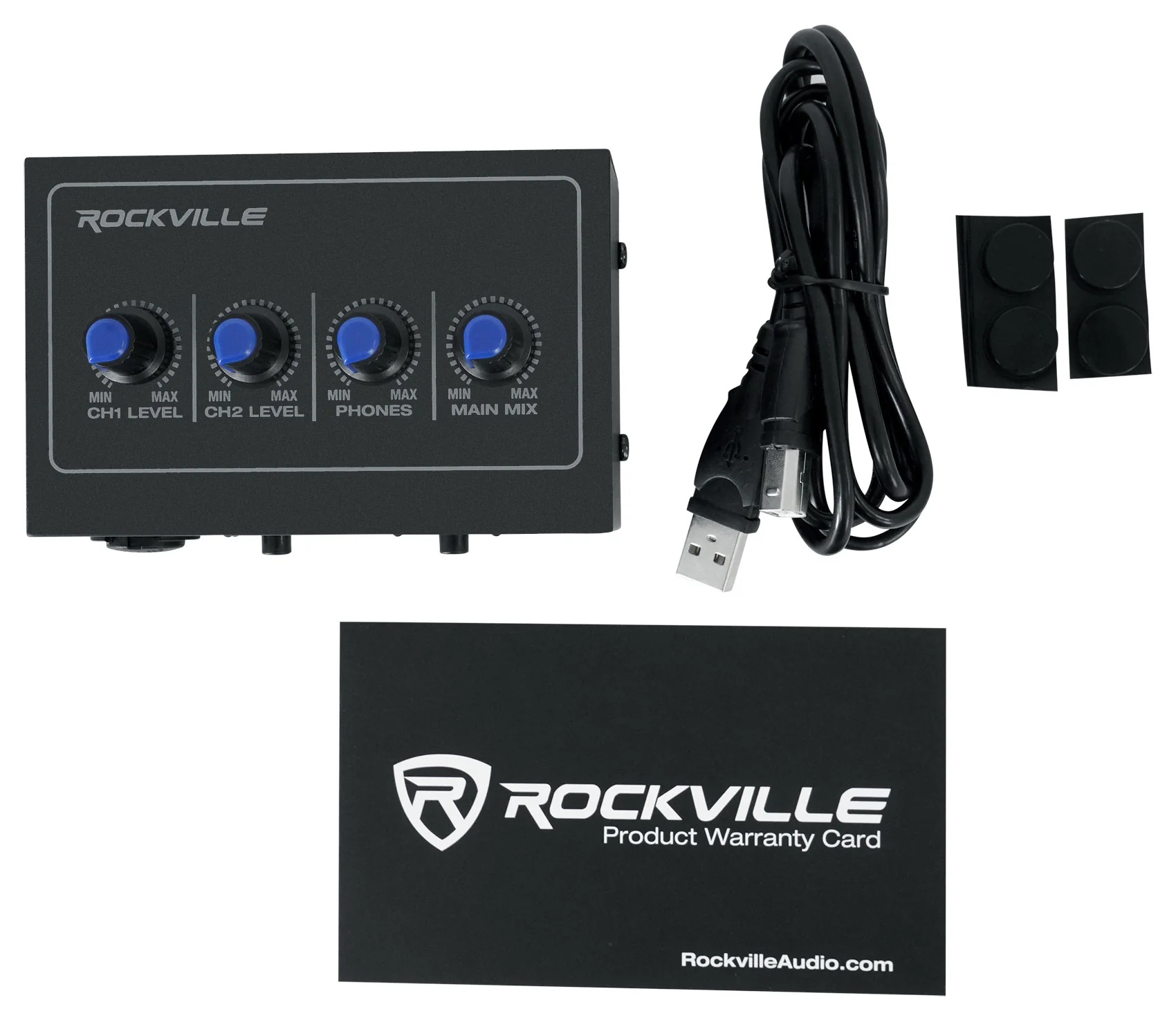 ROCK-U Mini Interface + PRO-M50 Studio Headphones Bundle - Image 14