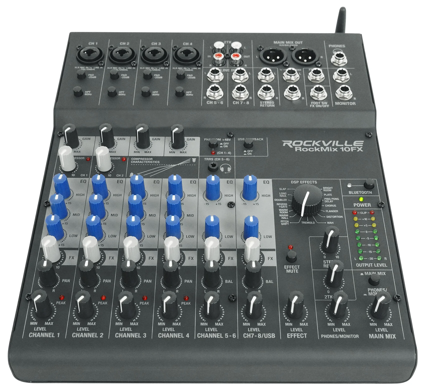ROCKMIX 10FX + 4x RCM PRO Microphones Bundle - Image 38