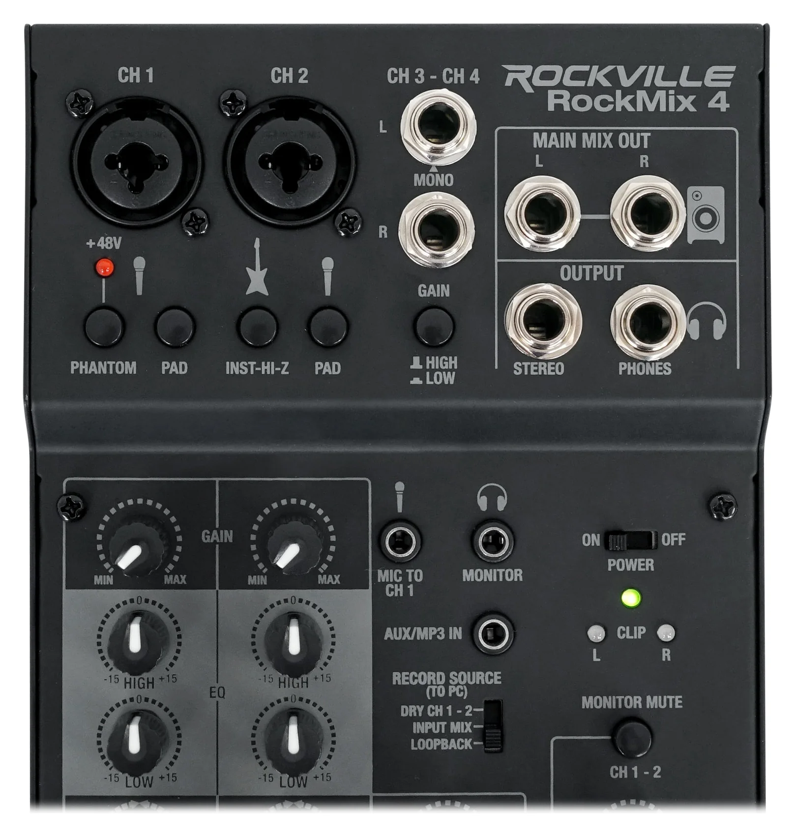 RockMix 4 + RMC-XLR Microphones 2-Pack Bundle - Image 13