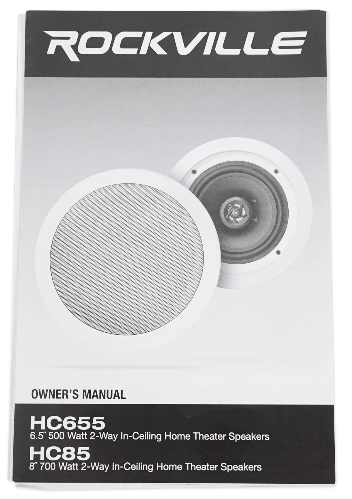 RPA60BT 4-Pack + HC85 White In-Ceiling Speakers Bundle - Image 9