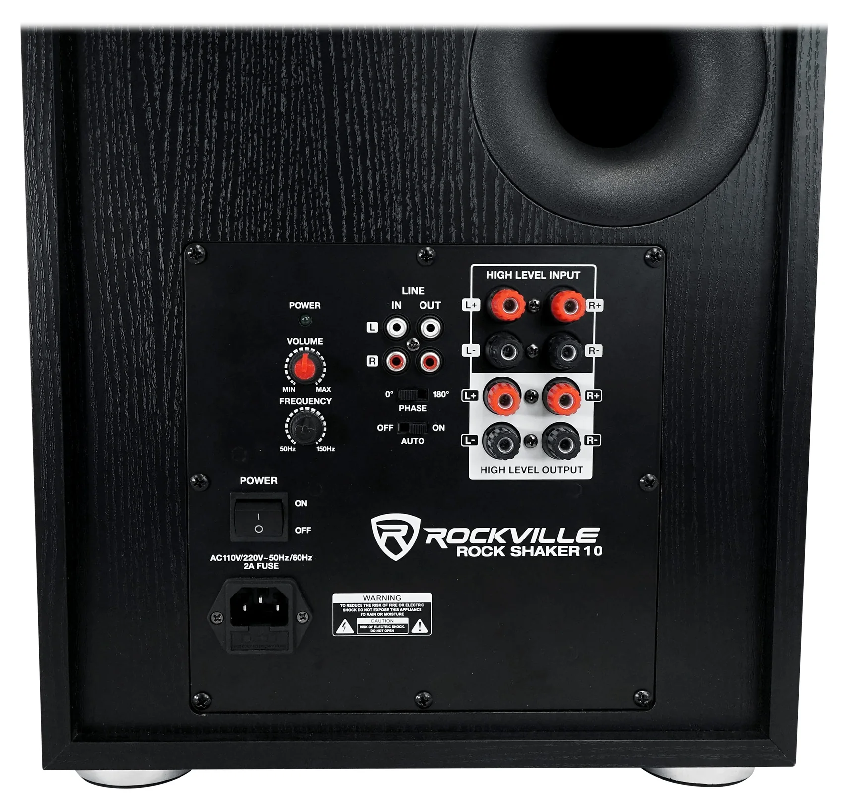 HP5S-8 Black 4-Pack + Rock Shaker 10 Sub Bundle - Image 12