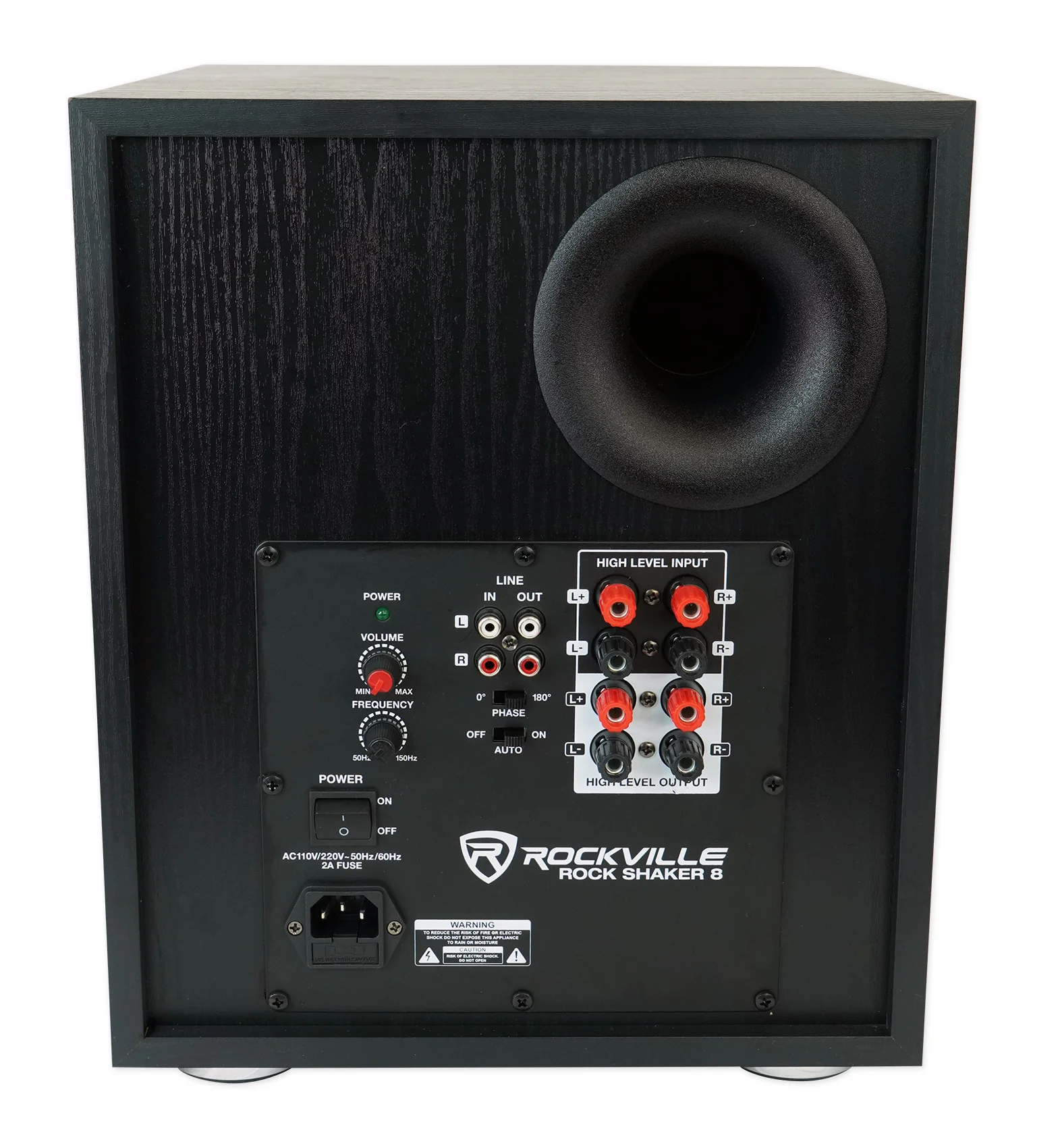 RPA60BT Receiver + RockShelf 68B 2-Pack + Rock Shaker 8 Sub Bundle - Image 16