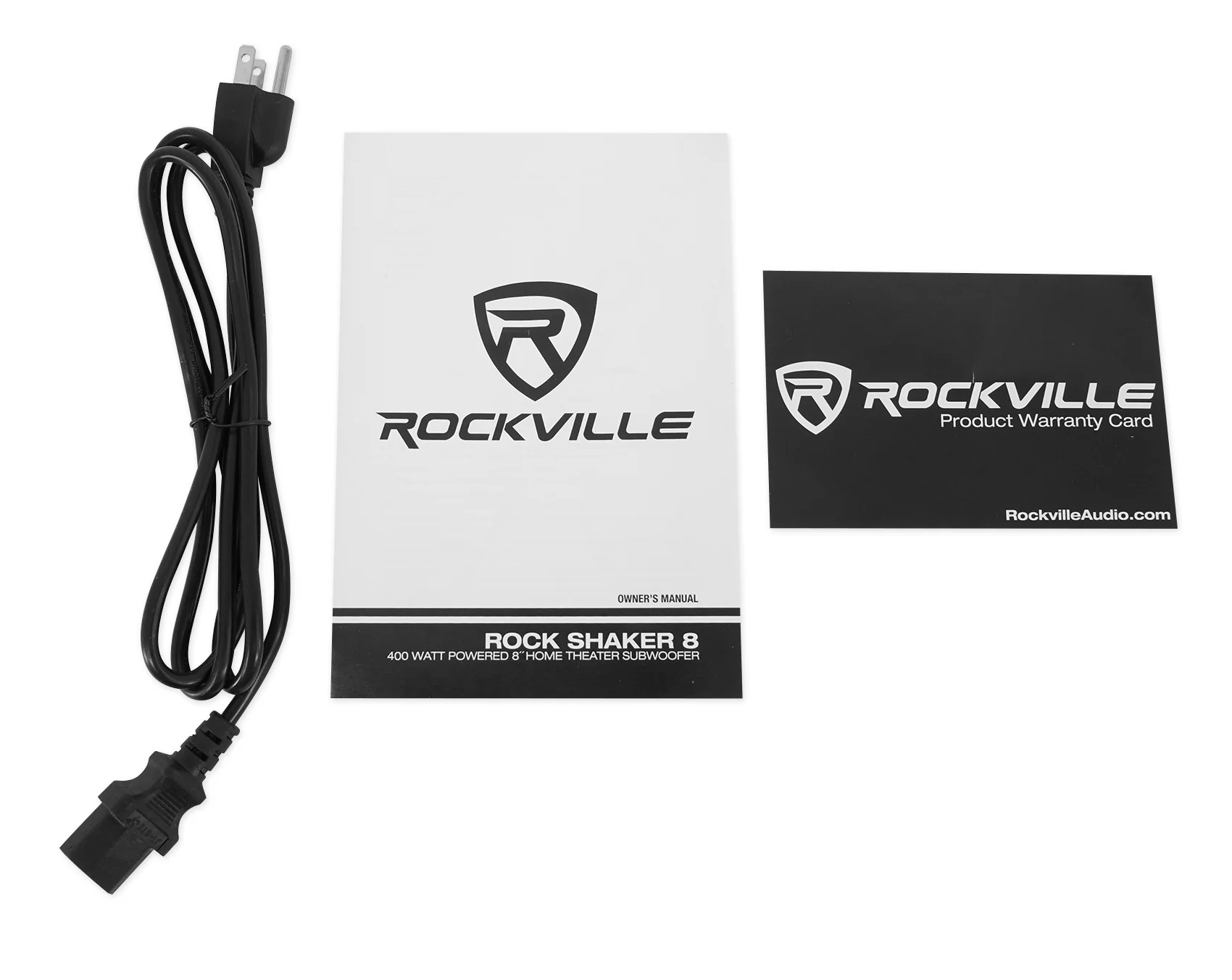 RPA60BT Receiver + RockShelf 68B 2-Pack + Rock Shaker 8 Sub Bundle - Image 3