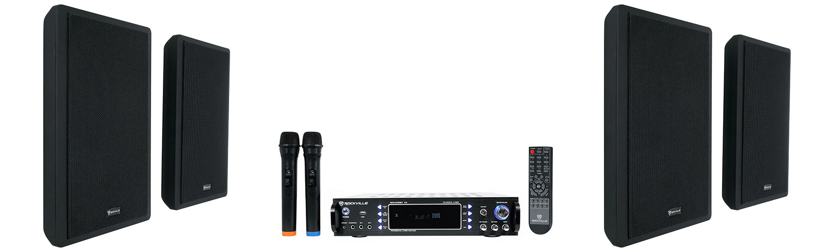 RPA70WBT + RockSlim Black 4-Pack Bundle