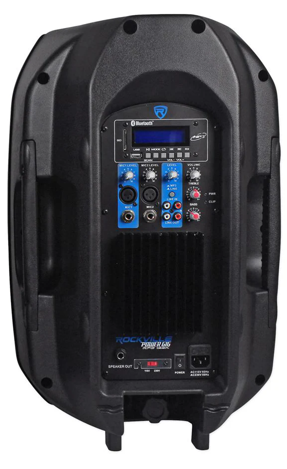 Rockville RPG122 active SU Professional Powered 500w DJ PA Speaker w Bluetooth - Image 3