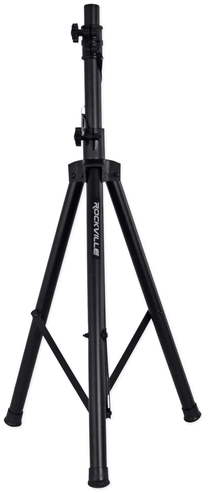 Heavy-duty Universal Tripod DJ PA Speaker Stand. Adjustable Height Sturdy Steel