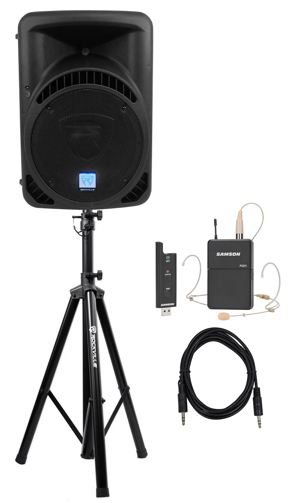 RPG12BT V2 + Samson Stage XPD2 Headset Bundle