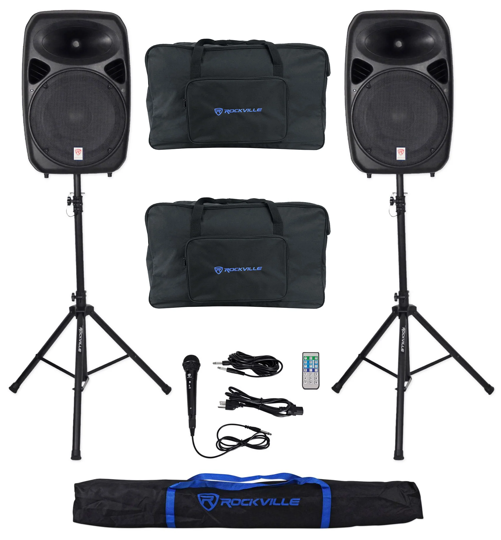 RPG152K Dual 15" System + TB15 Bags & Stand Bag Bundle