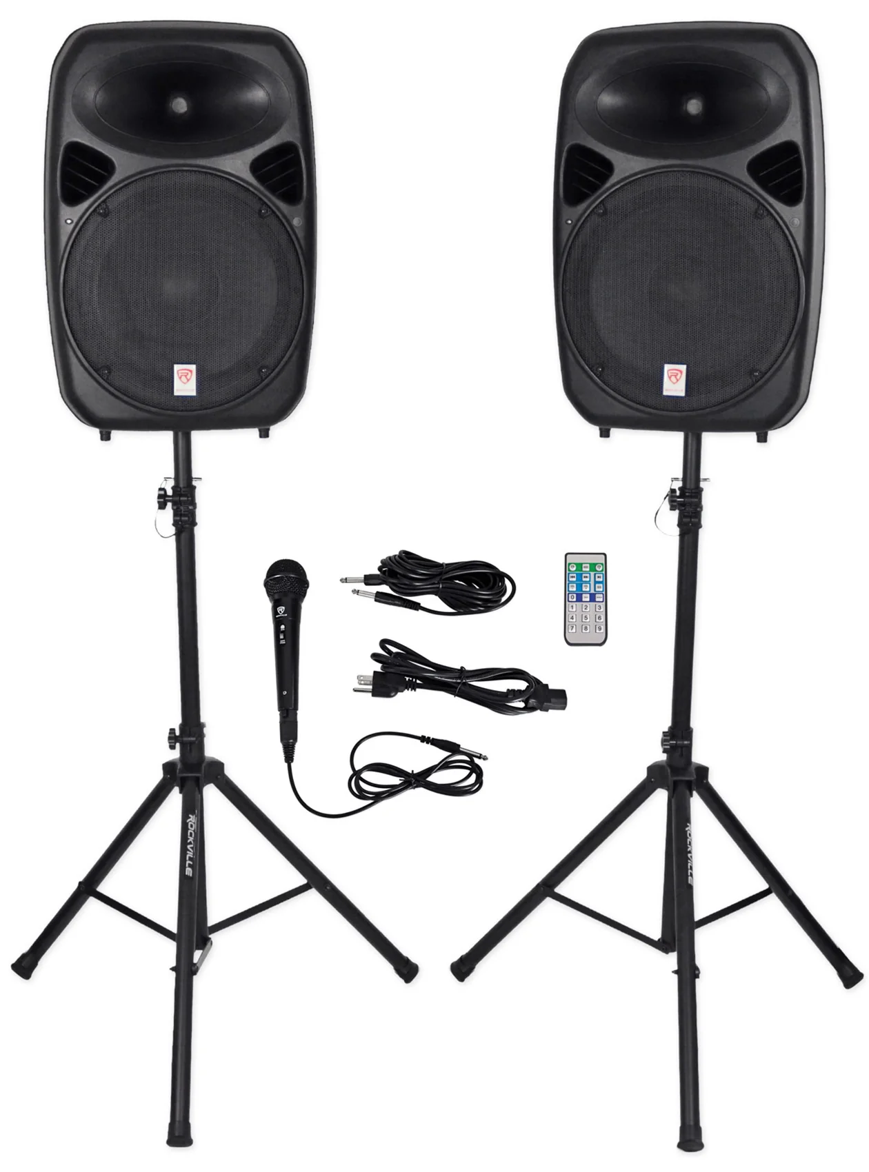 RPG152K Karaoke Bundle with Wireless Microphones and Tablet Stand - Image 15