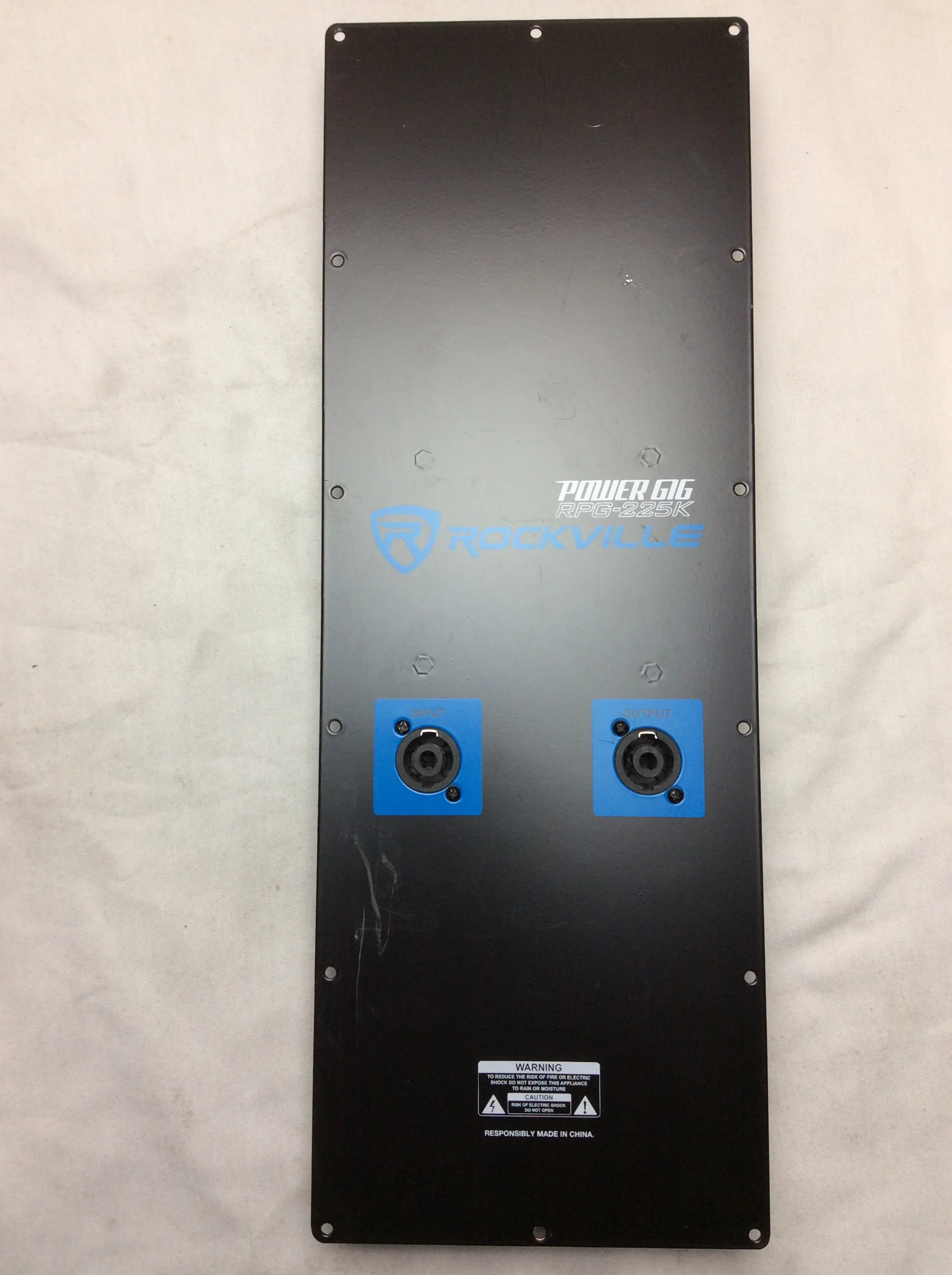 RPG225K Back plate for passive unit (Box 2)