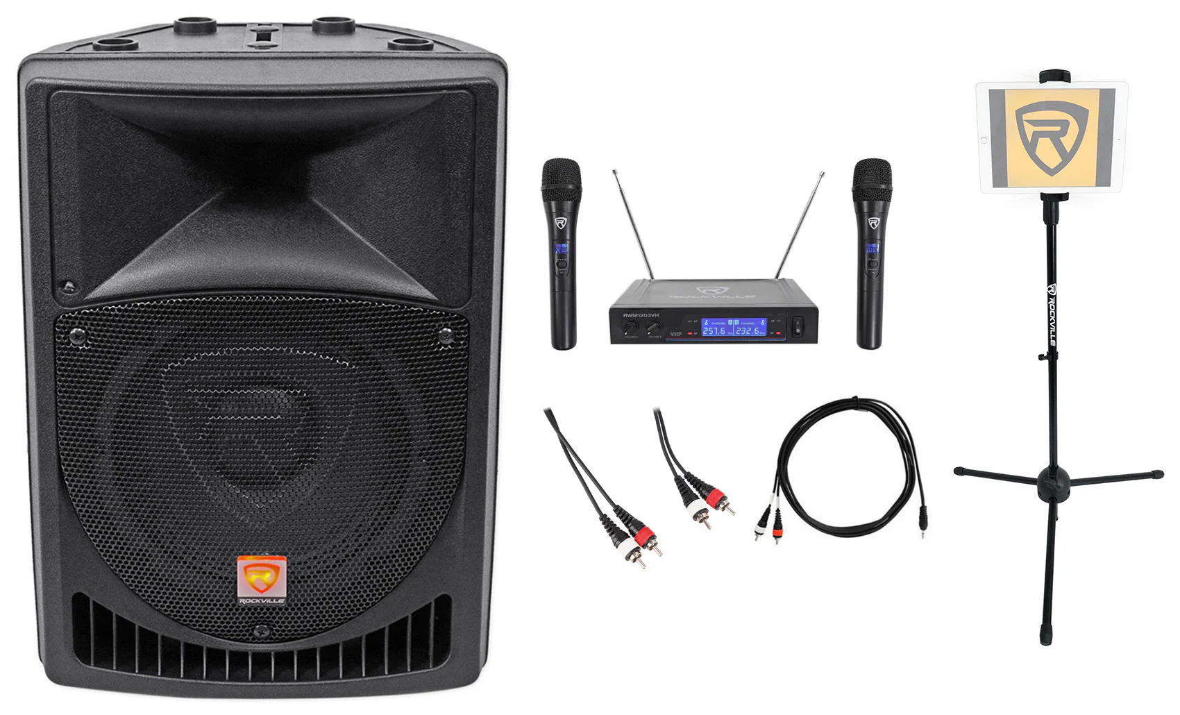 RPG8 Karaoke Bundle wth Wireless Microphones