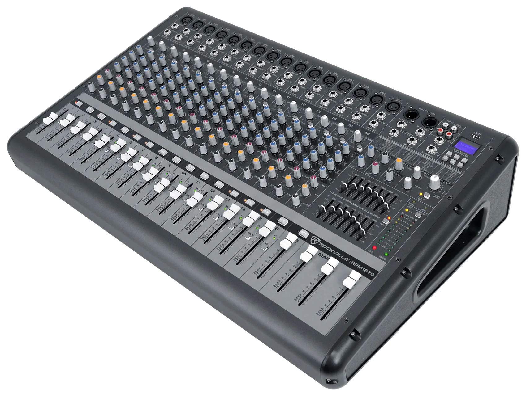RPM1870 Mixer + 3-Pack Mics Bundle - Image 4