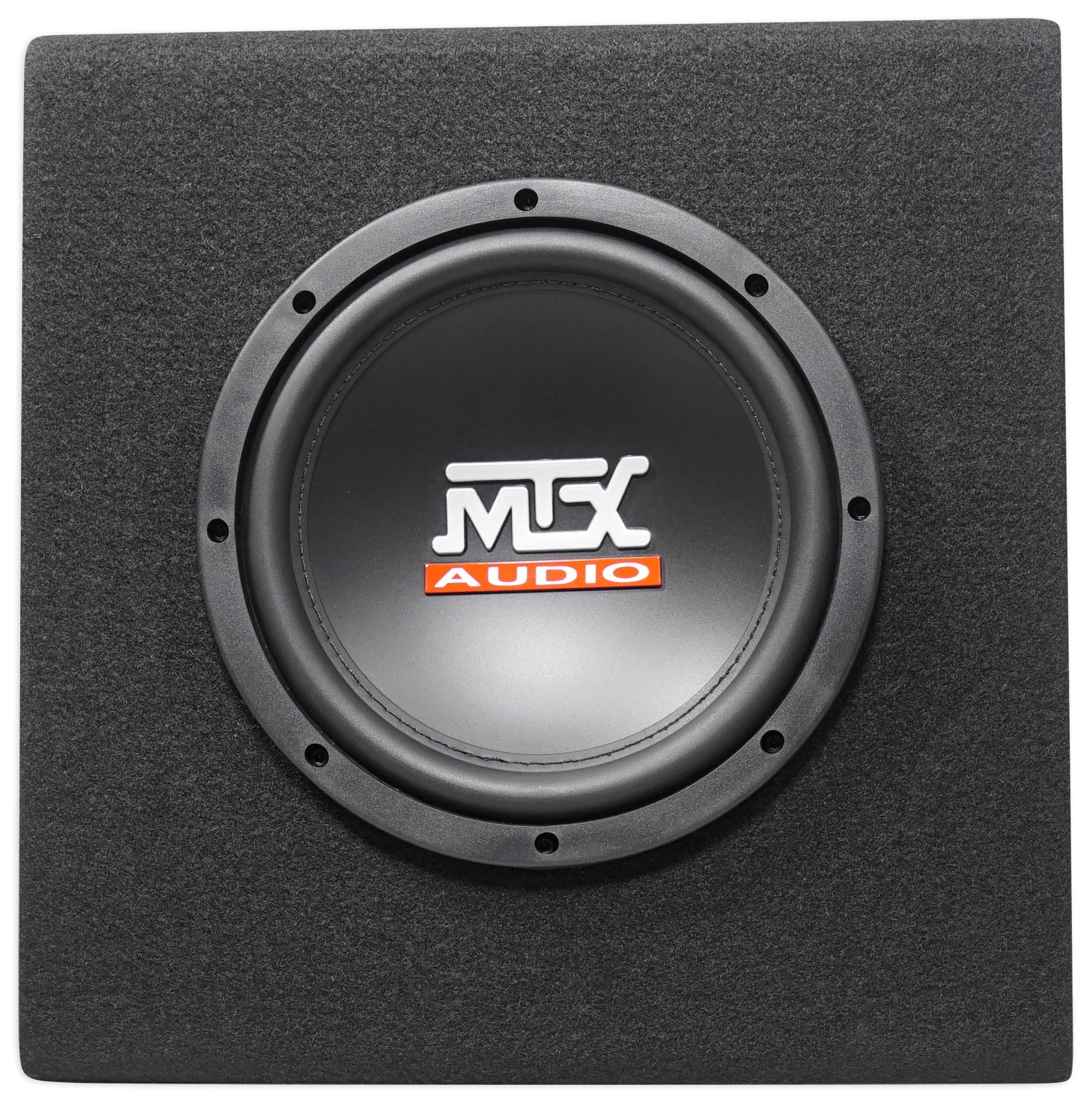 MTX RTP8A 8" 120w RMS Powered Subwoofer In Vented Sub Box Enclosure+Wire Kit - Image 4
