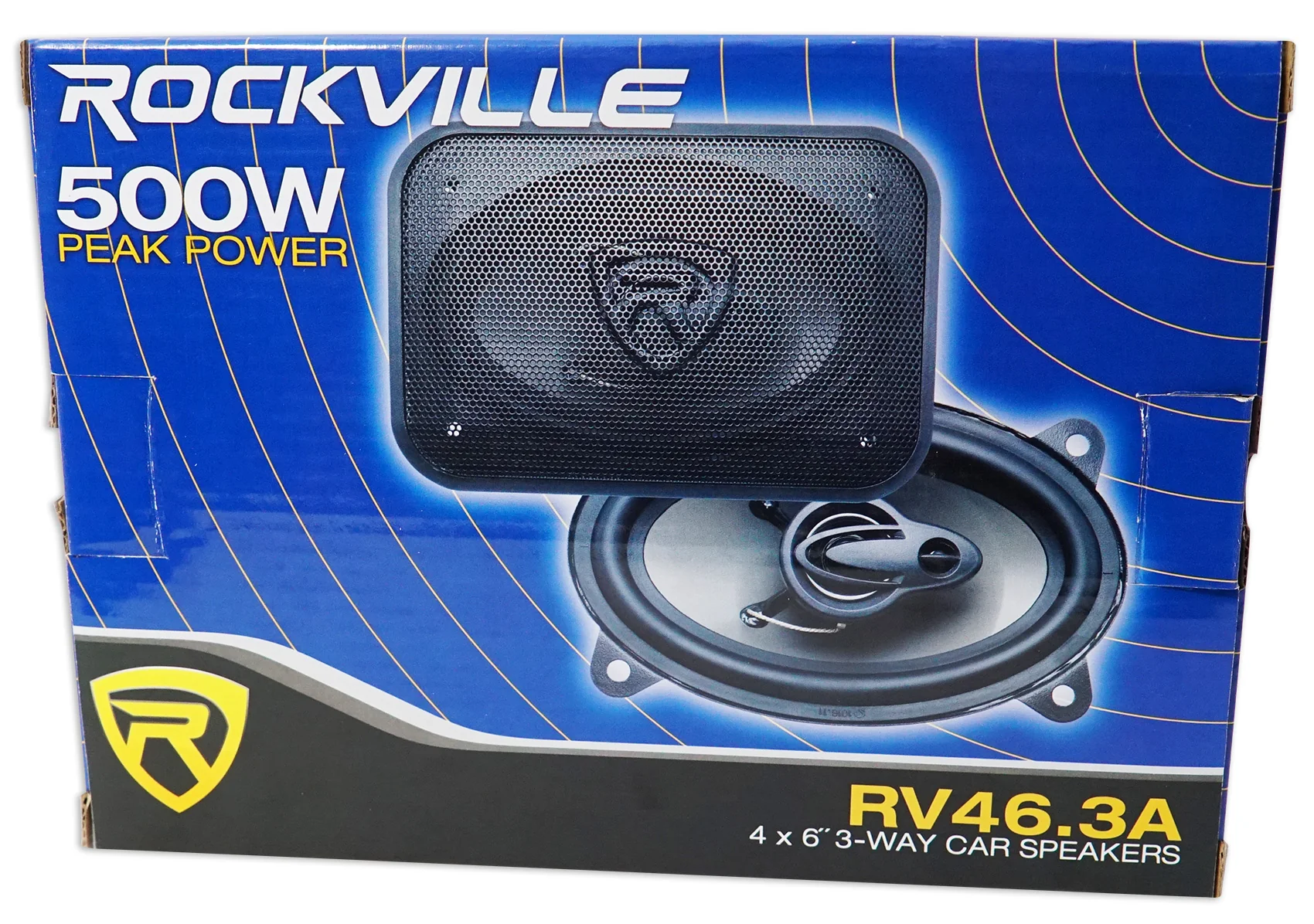 RV46.3A 4x6" Car Speakers 2-Pack + Jeep Wrangler Brackets & 50' Wire Bundle - Image 10