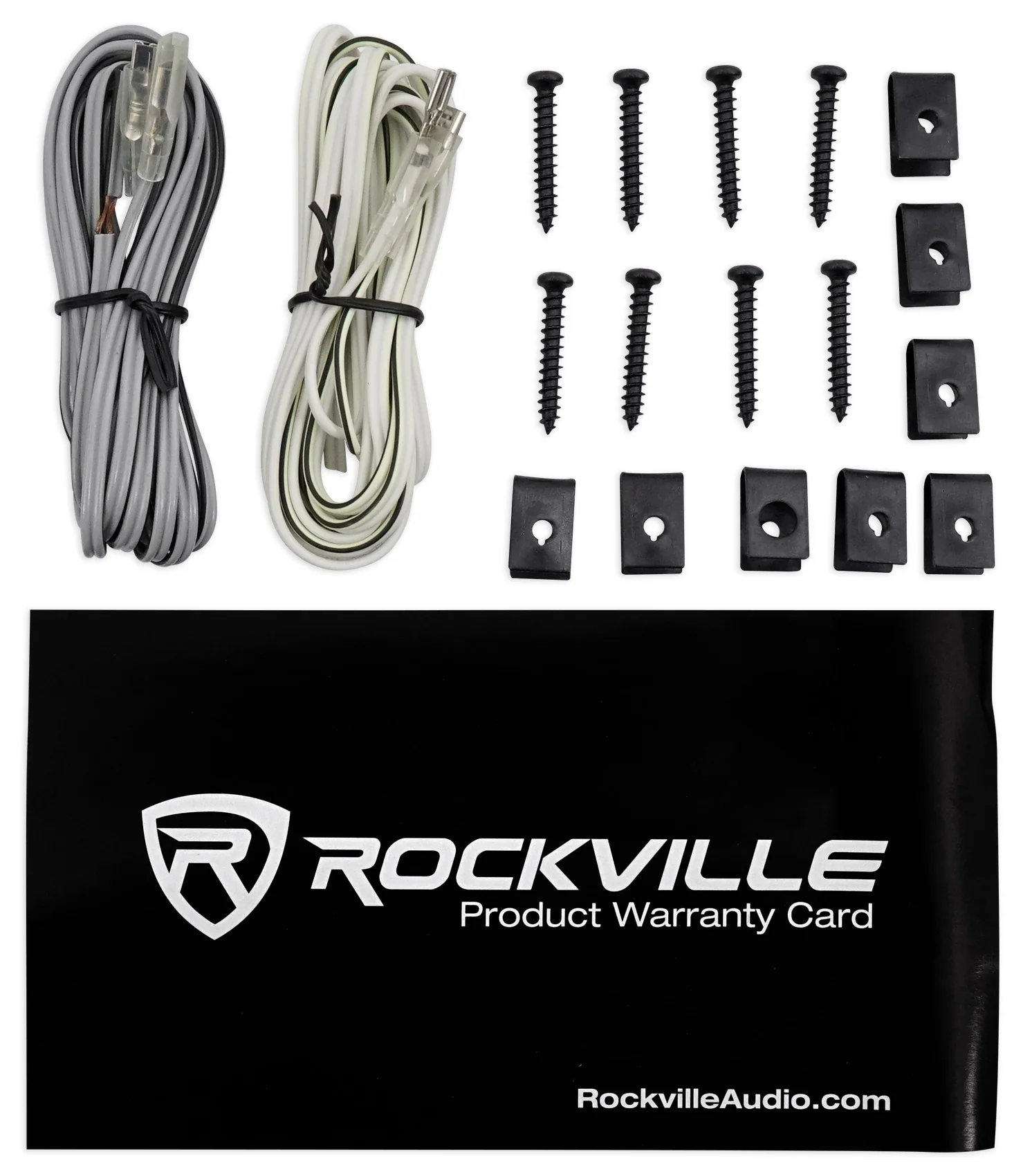 RV46.3A 4x6" Car Speakers 2-Pack + Jeep Wrangler Brackets & 50' Wire Bundle - Image 9