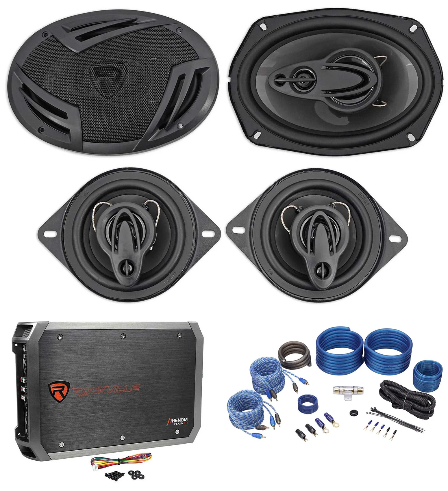 RV69.4A + RV35.3A 2-Pack + RXA‑F1 Amp + RWK42 Kit Bundle
