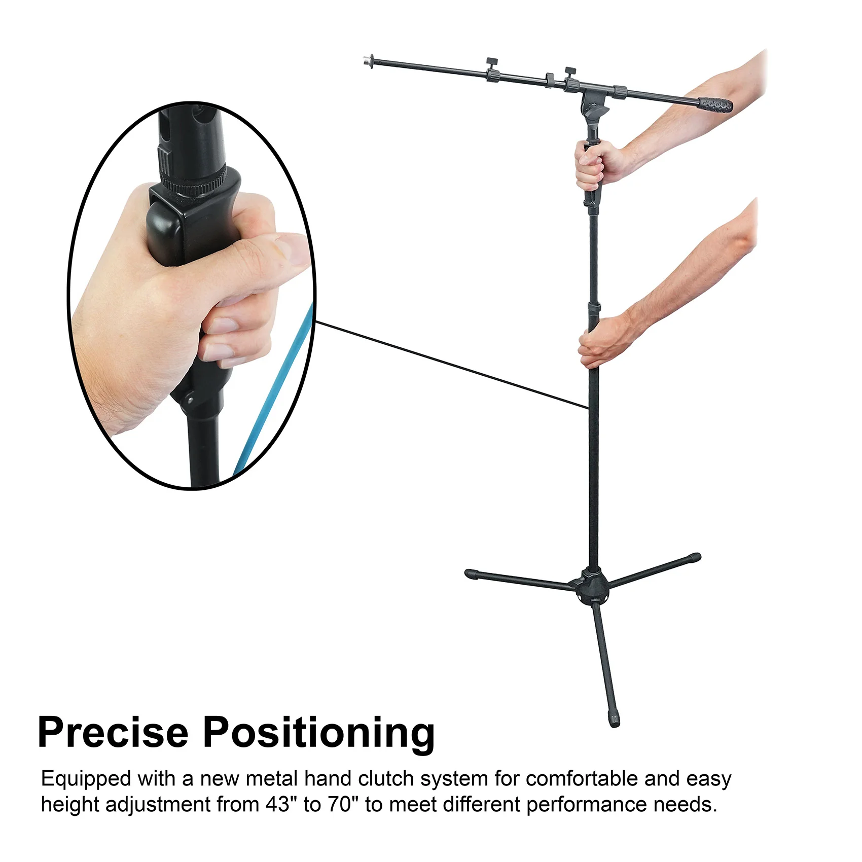 RVMIC3 V2 Mic Stand + iStand 44 Mount + RMC‑XLR Microphone Bundle - Image 12