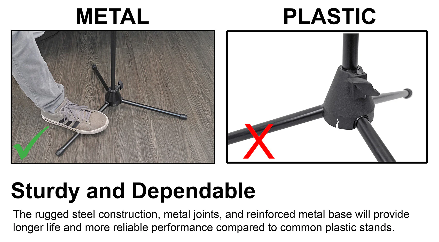 RVMIC3 V2 Mic Stand + iStand 44 Mount + RMC‑XLR Microphone Bundle - Image 13