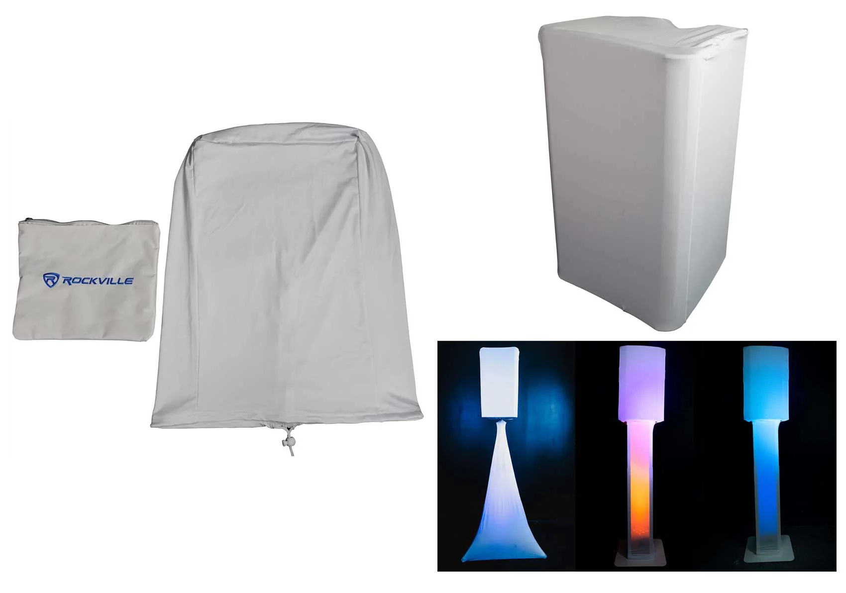 RVSS2 White + RSC88W White 8" Speaker Scrims Bundle - Image 7