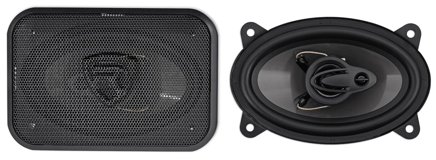 RWB70B Wakeboard Tower Speakers 2-Pack + 4x6" Dash Speakers & Wire Bundle - Image 4