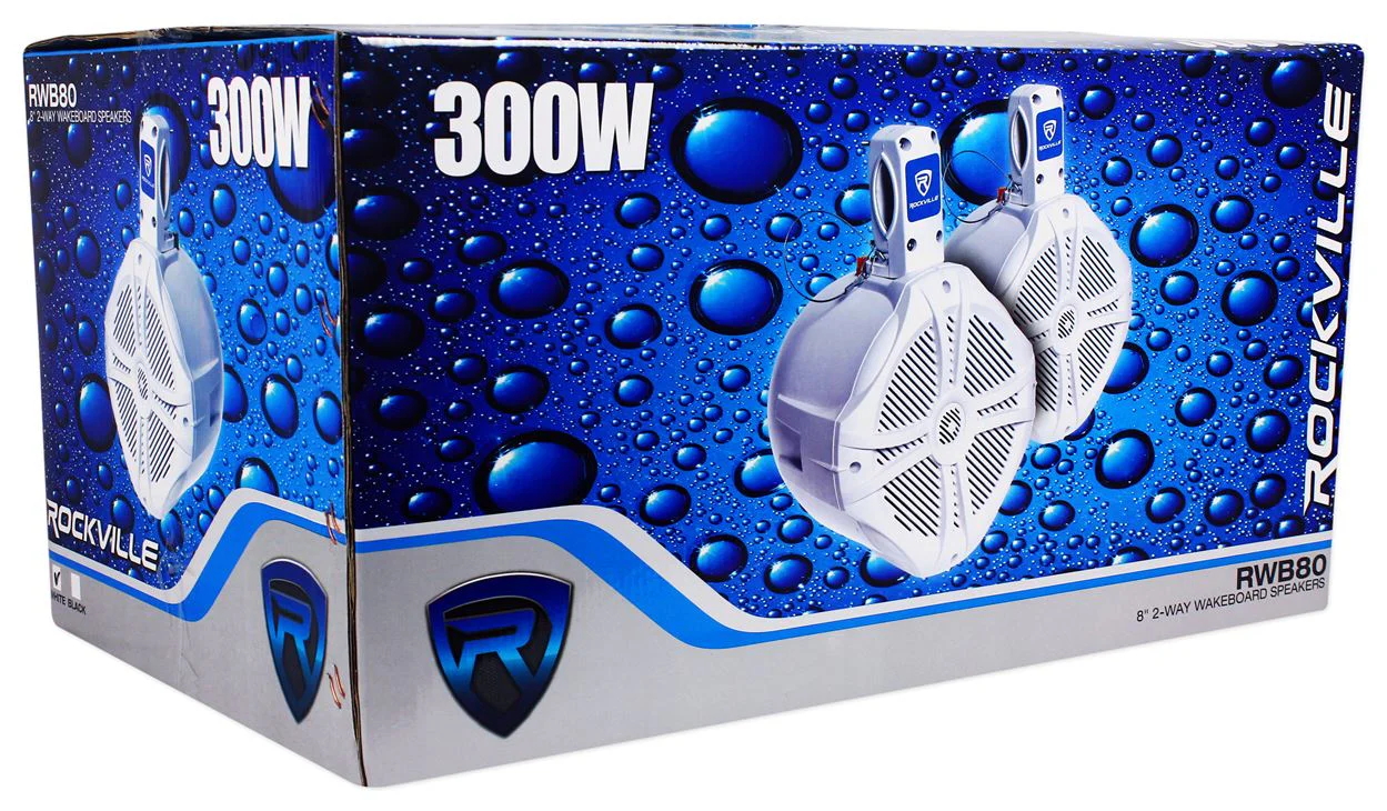 RWB80W White + RWBC80 8" Covers Bundle - Image 12