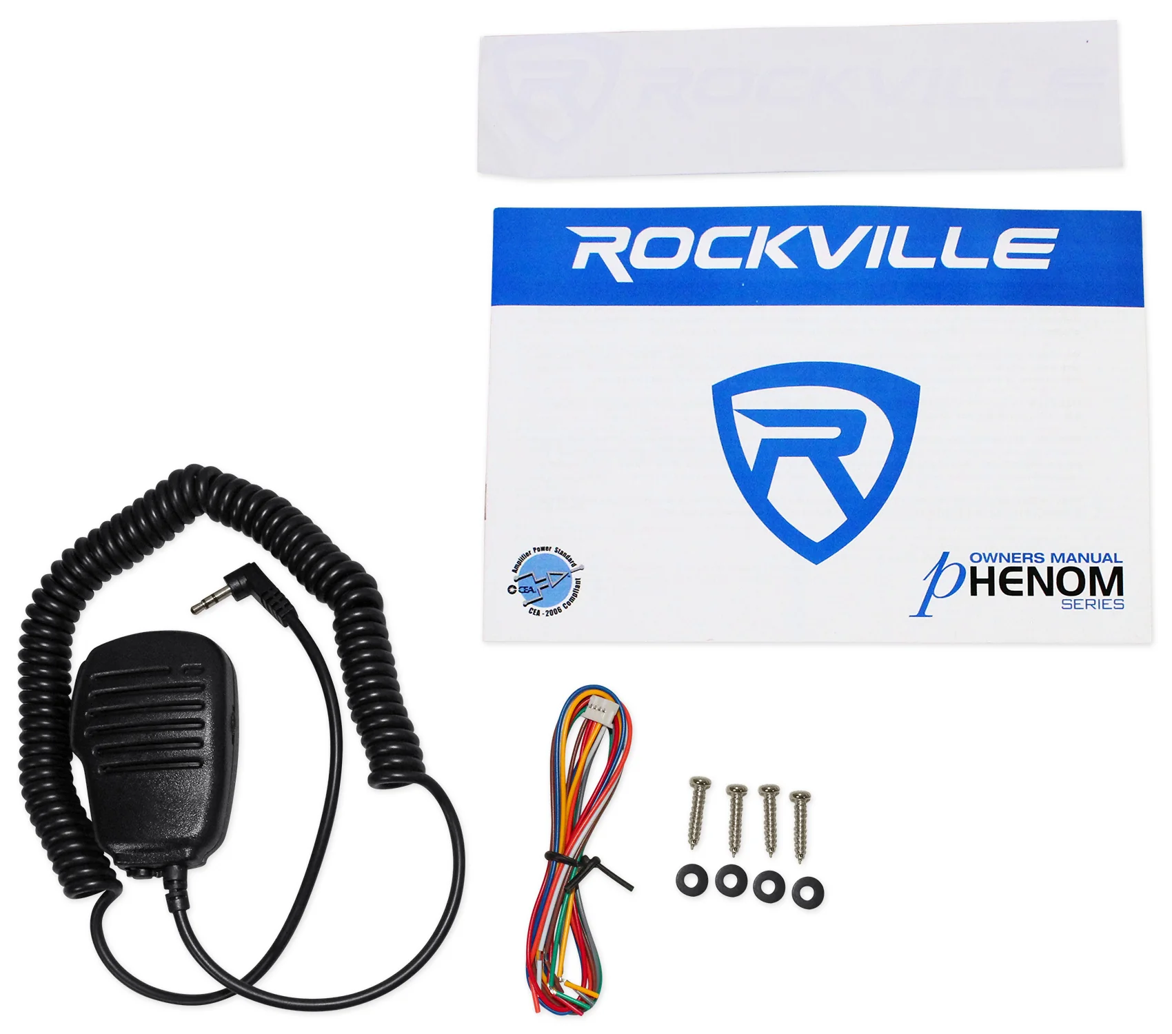 RXM-F3 Marine 4-Ch Amp + RMWK4 Marine Amp Kit Bundle - Image 6