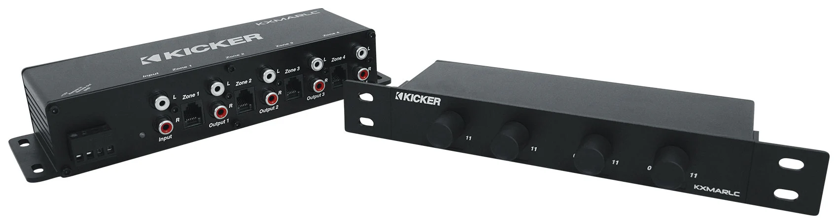 RXM8BTB Marine Amplifier + 4-Zone Level Control Bundle - Image 3