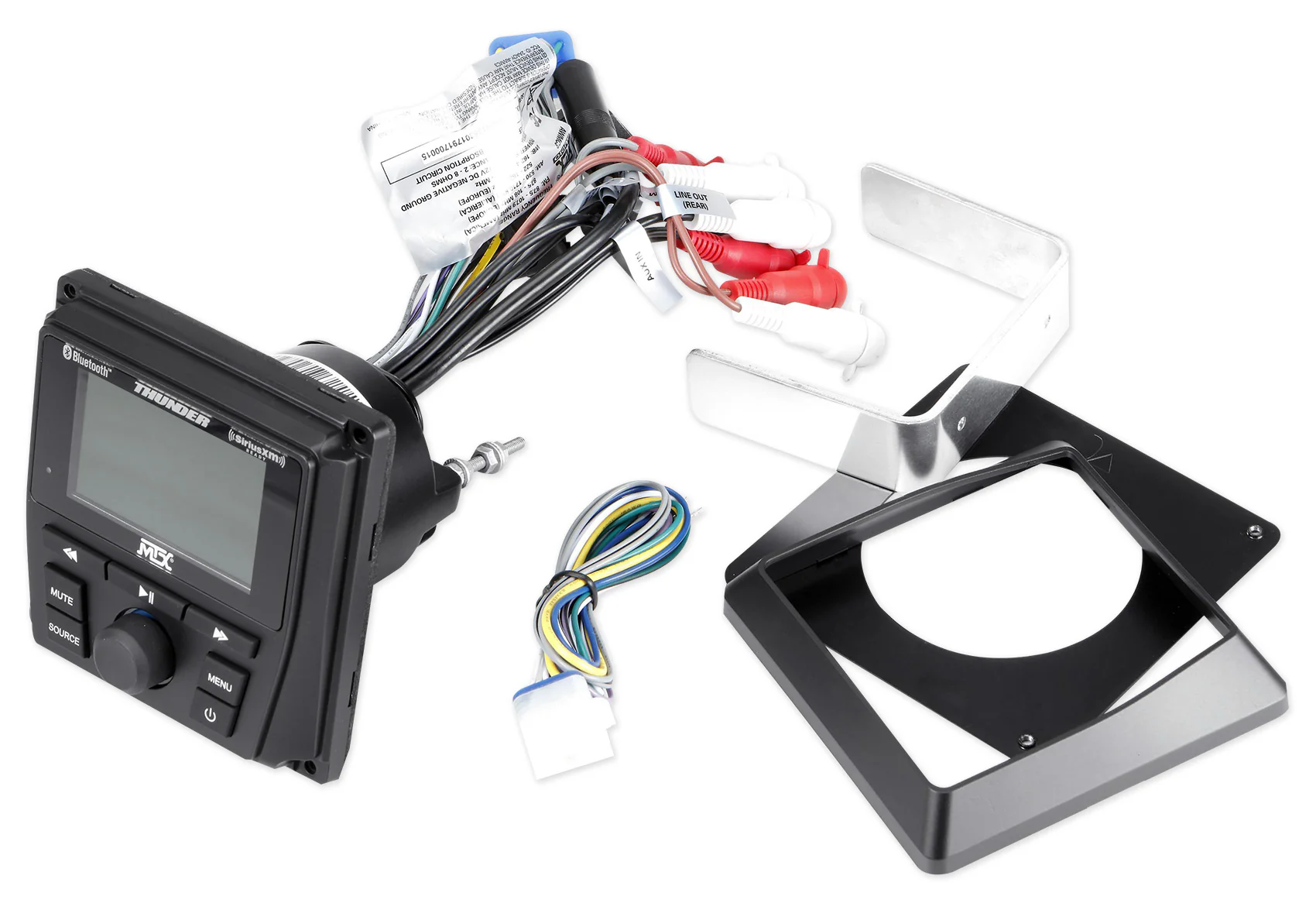 Tower Speakers+Bluetooth Receiver+Dash Kit for 2014-18 Polaris RZR XP1000/900 - Image 11