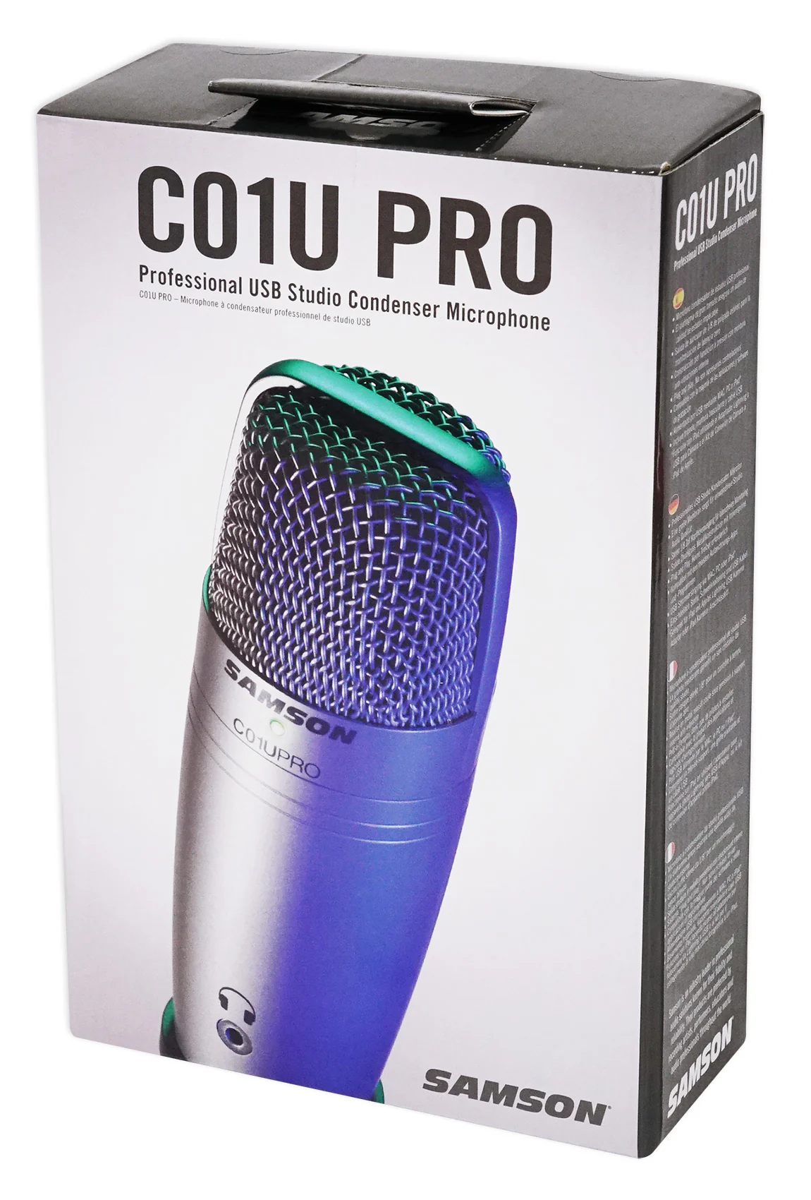 Samson C01U Pro USB Studio Condenser Microphone+Tripod Stand+Curved Pop Filter - Image 7