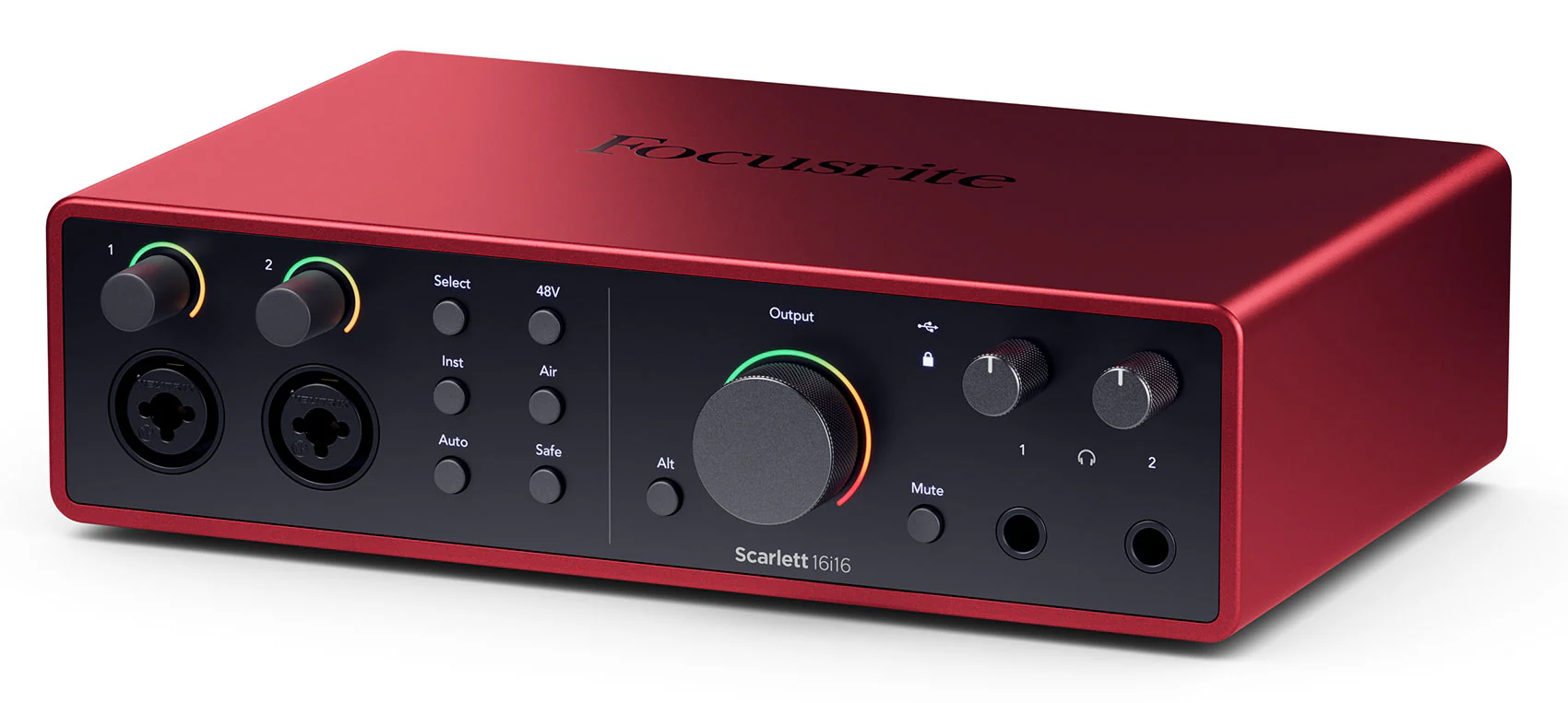 Focusrite SCARLETT 16I16 4G 4th Gen Audio Recording Interface+2) Headphones+Mics - Image 5
