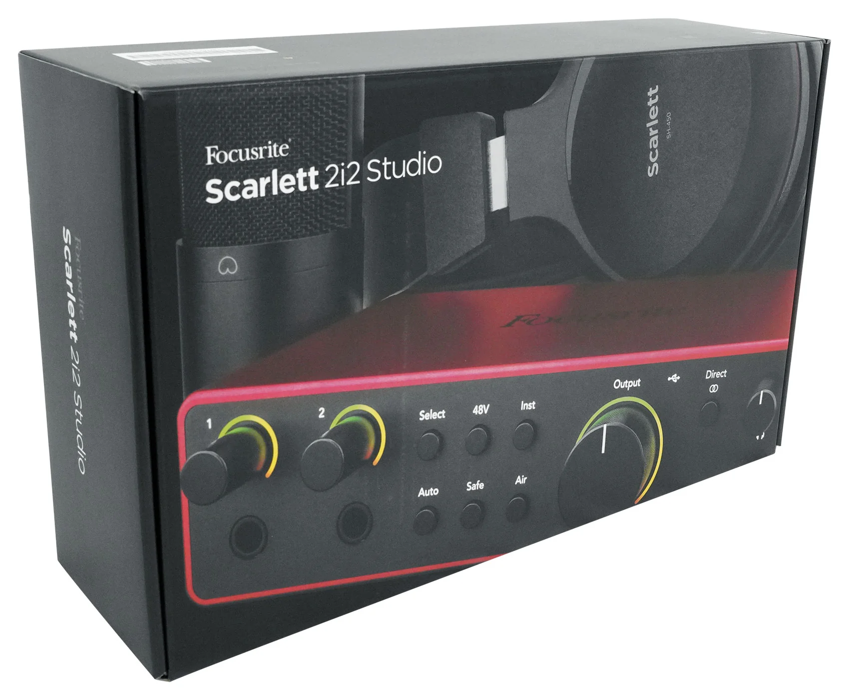 Focusrite Scarlett 2i2 Studio 4th Gen Recording Interface+Headphones+Mic+Stand - Image 11