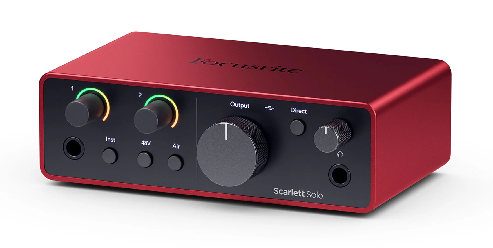 Focusrite Scarlett Solo 4th Gen USB Recording Kit w/Controller+Mic+Headphones - Image 5