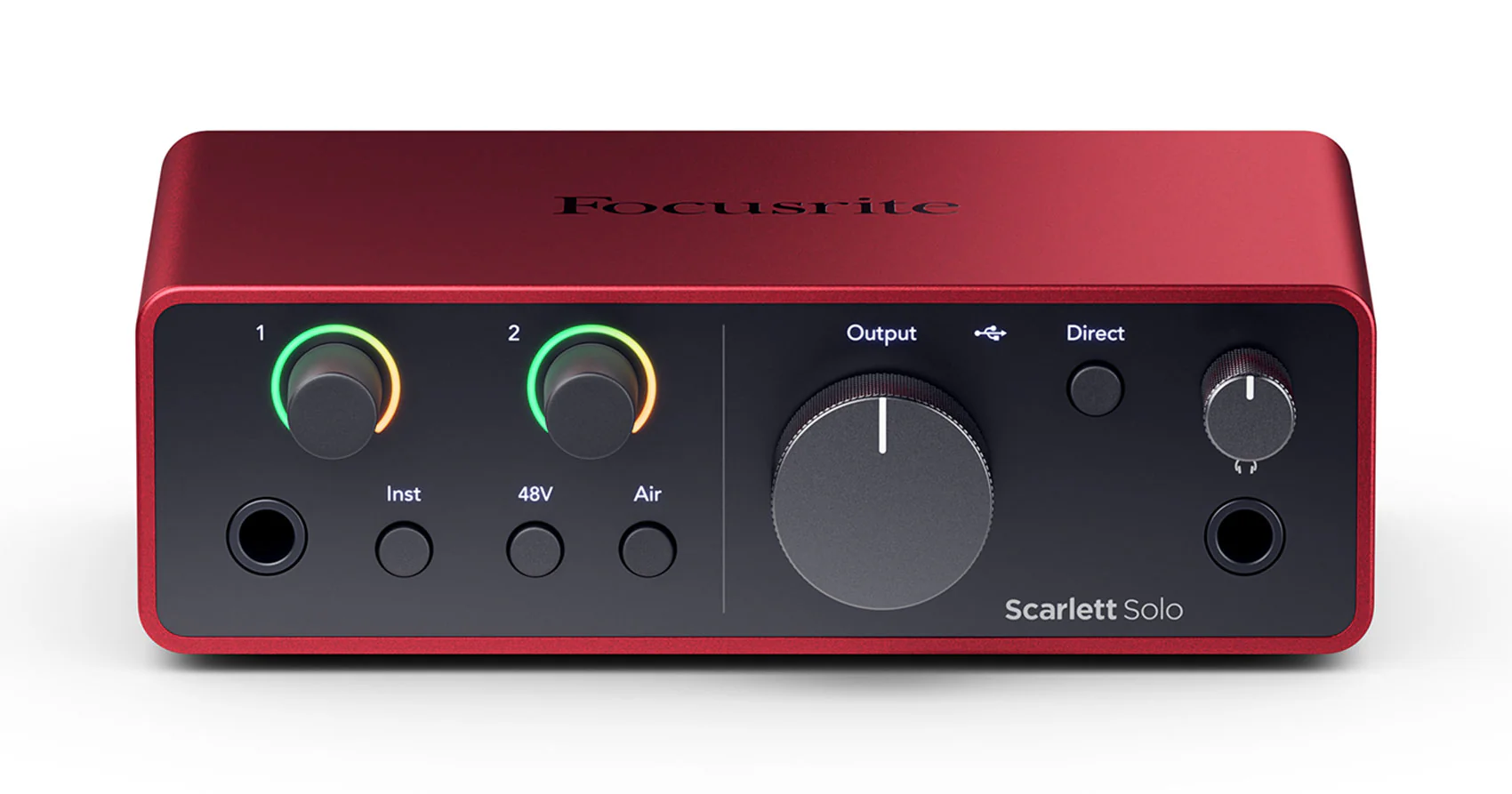 Focusrite Scarlett Solo 4th Gen USB Recording Kit w/Controller+Mic+Headphones - Image 6