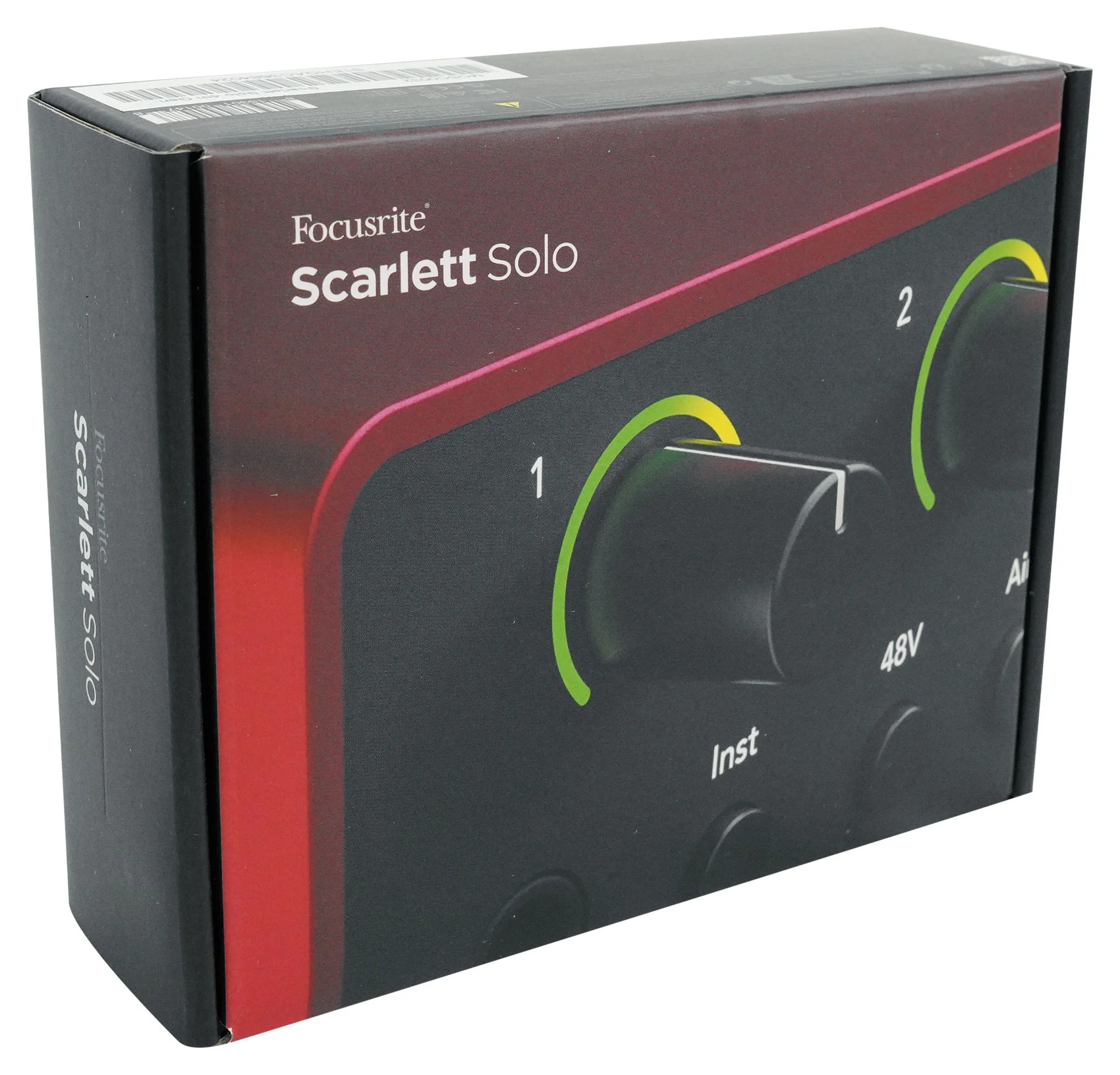 Focusrite Scarlett Solo 4th Gen Studio Recording USB Audio Interface + XLR Cable - Image 12