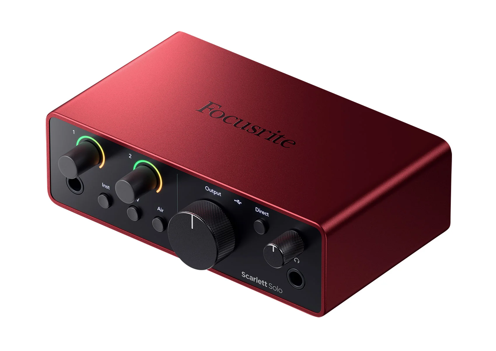 Focusrite Scarlett Solo 4th Gen Studio Recording USB Audio Interface + XLR Cable - Image 8