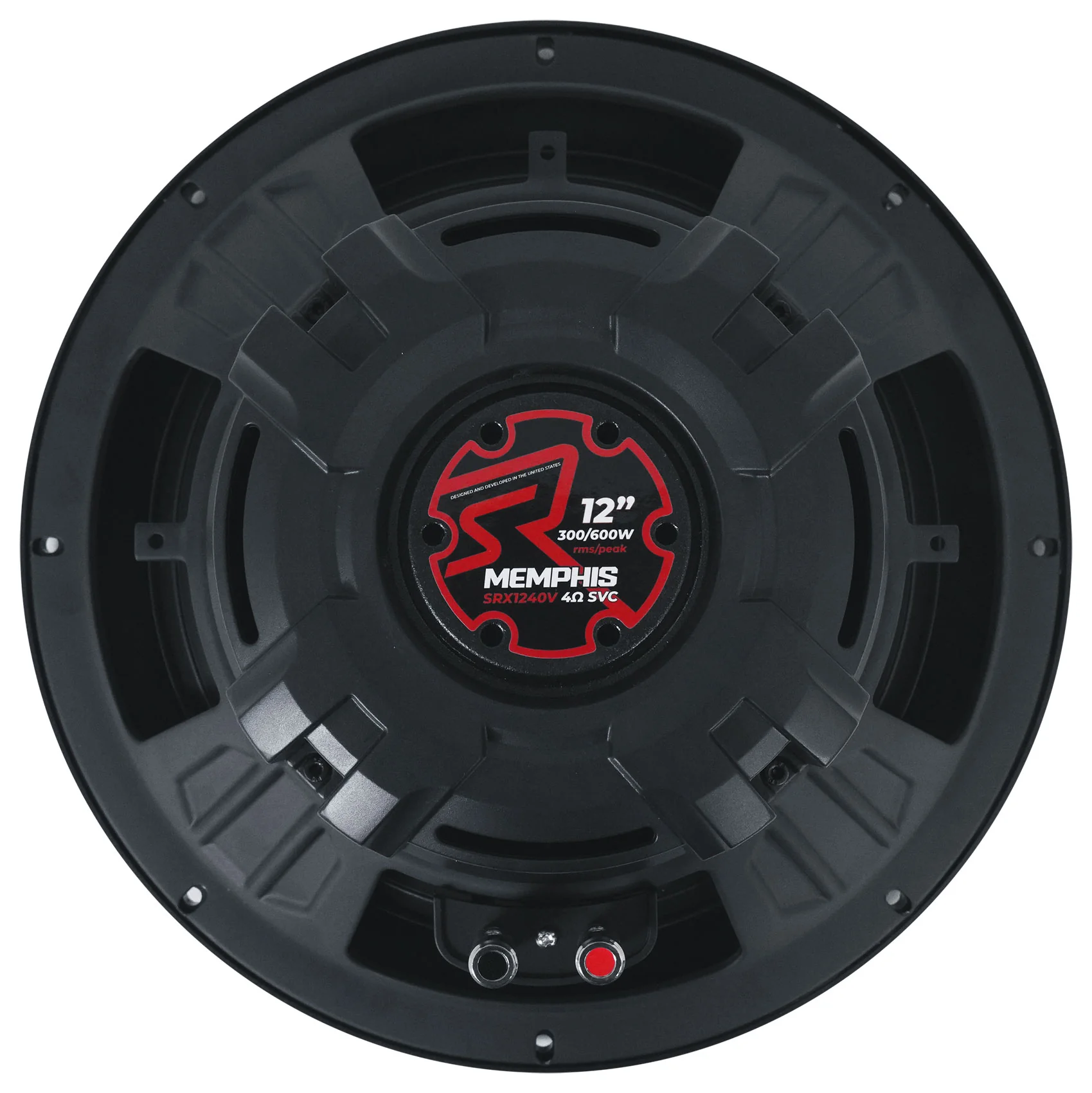 Memphis Audio SRX1240V 12" 300 Watt Car Subwoofer+Sealed Box+Amplifier+Amp Kit - Image 30
