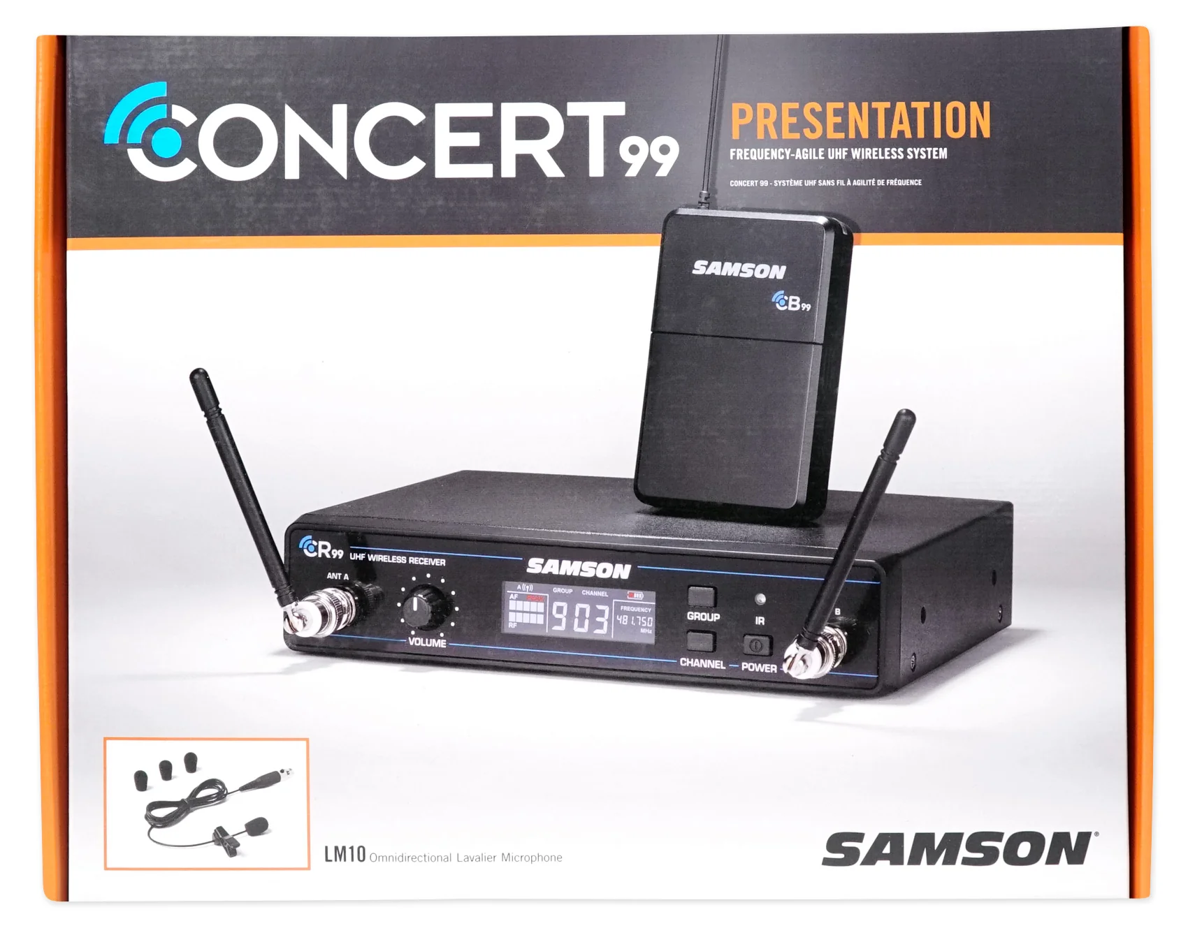 SAMSON Concert 99 Presentation Lavalier Microphone K-Band+Free Bluetooth Speaker - Image 20